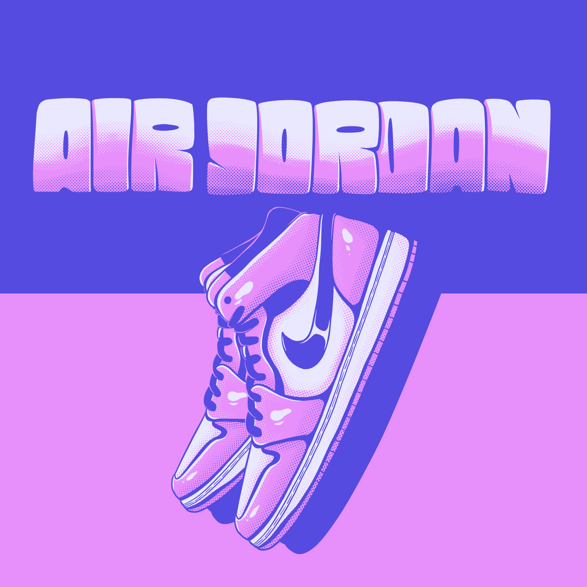 Nike Air Jordan Illustrations & Digital Vibes — Изображение №3 — Иллюстрация, Анимация на Dprofile