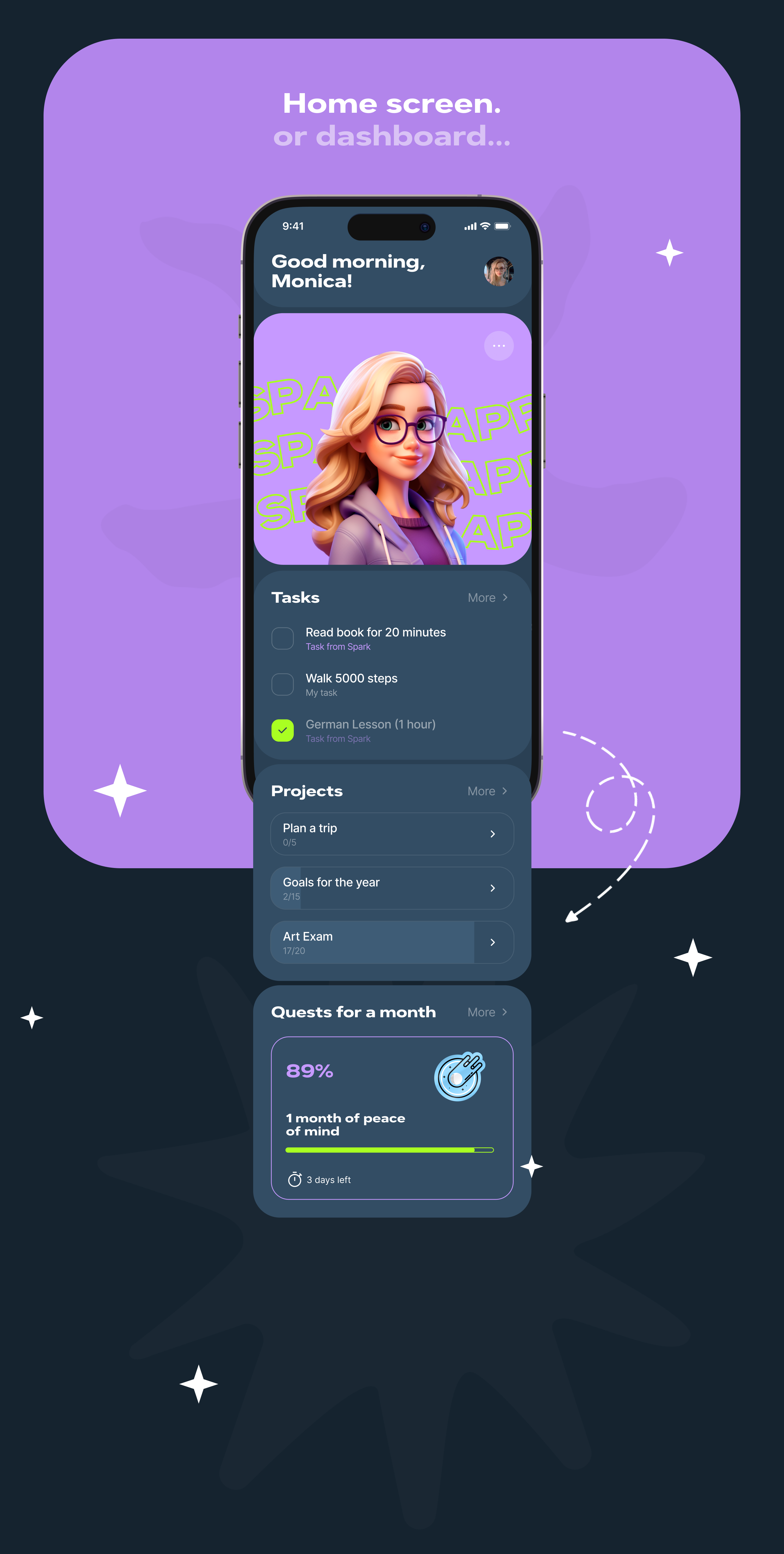 Spark — Productivity App — Изображение №9 — Интерфейсы на Dprofile