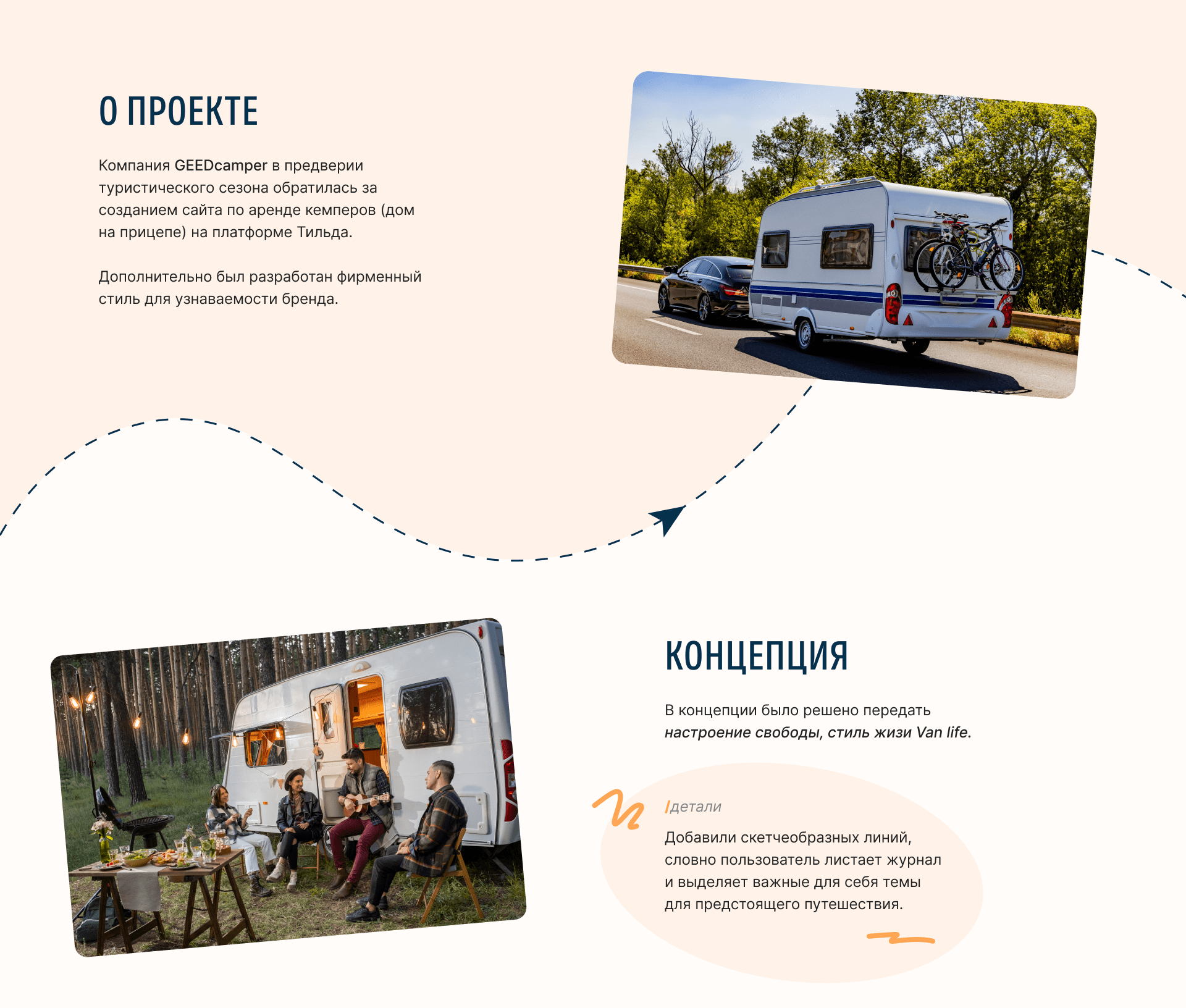 Site for renting a camper/motorhome for your adventure — Изображение №2 — Интерфейсы на Dprofile