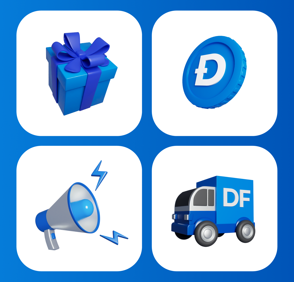 3D icons for Brending — Изображение №3 — Брендинг, Иллюстрация на Dprofile