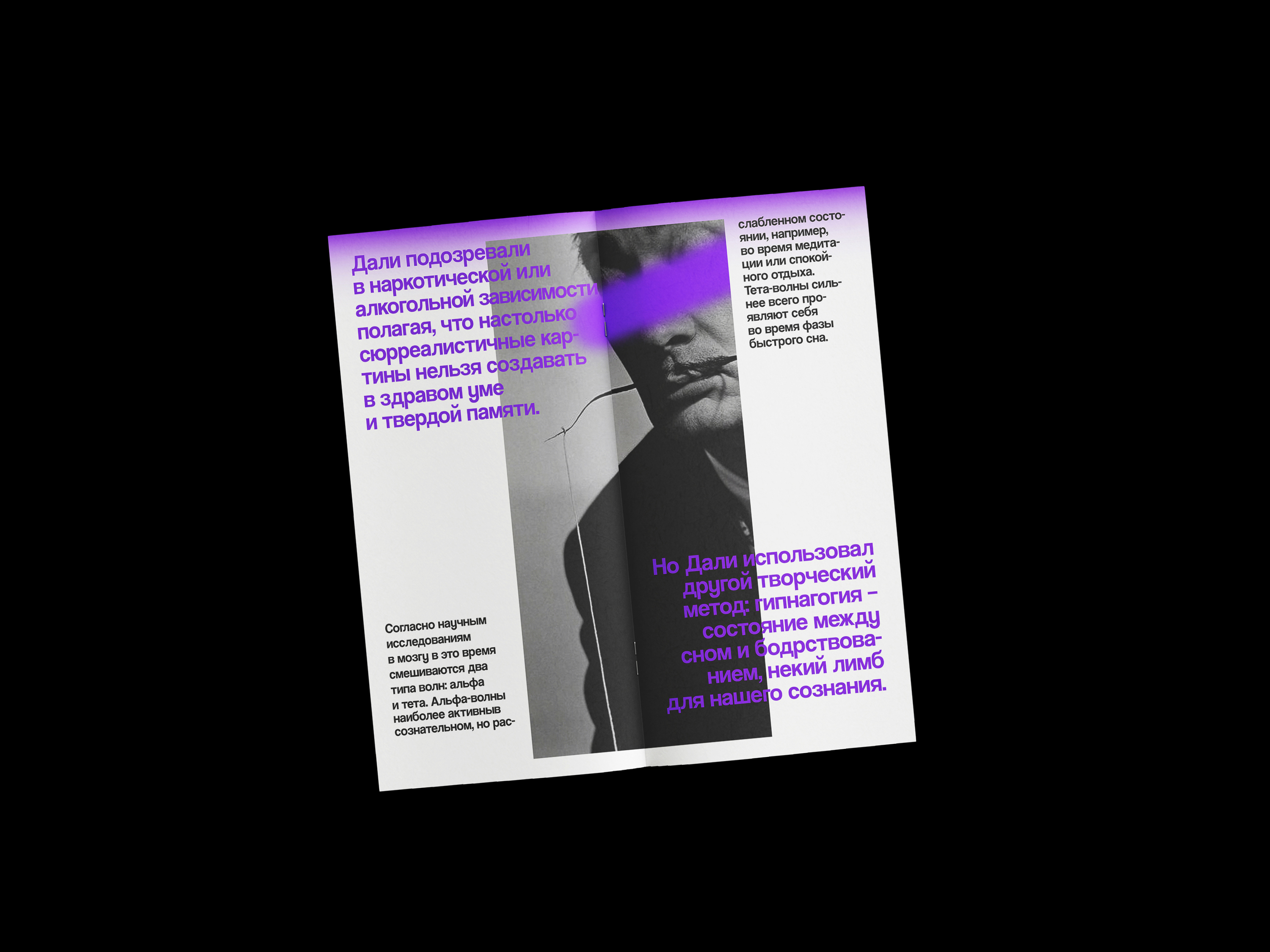Буклет "Секрет сюрреалиста" — Изображение №3 — Графика на Dprofile