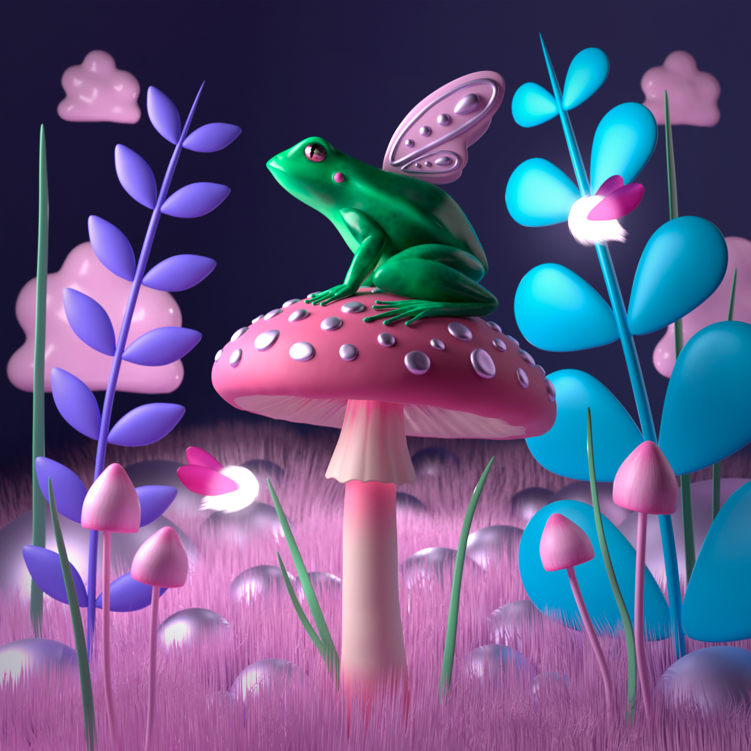Frog sweets — Изображение №1 — Иллюстрация, Графика на Dprofile