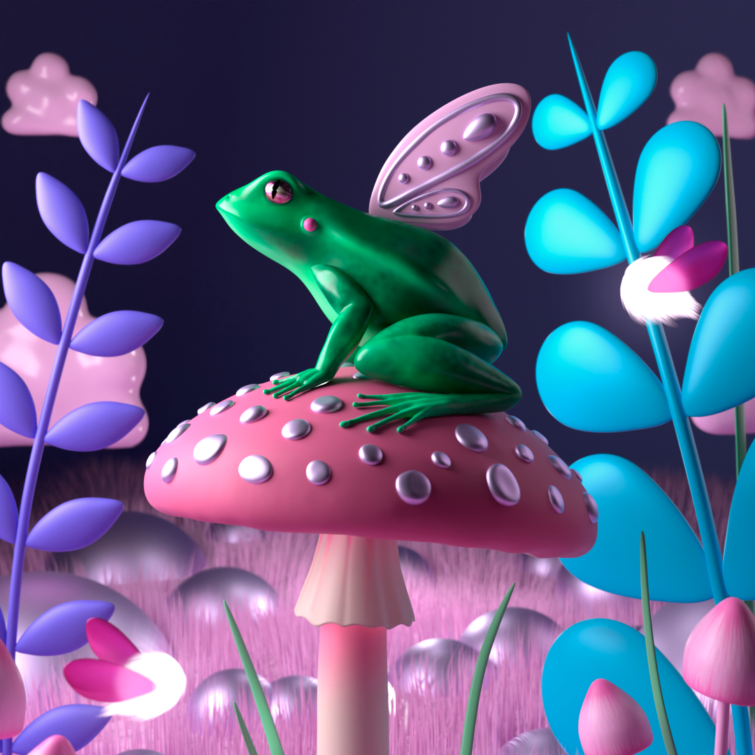 Frog sweets — Изображение №2 — Иллюстрация, Графика на Dprofile