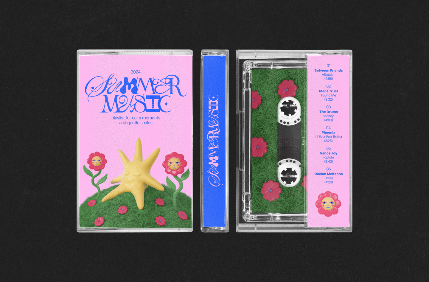 Design music cassette 3d illustration — Изображение №2 — Иллюстрация, Графика на Dprofile