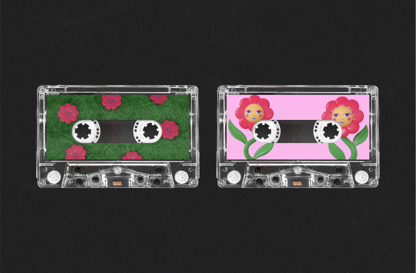 Design music cassette 3d illustration — Изображение №5 — Иллюстрация, Графика на Dprofile