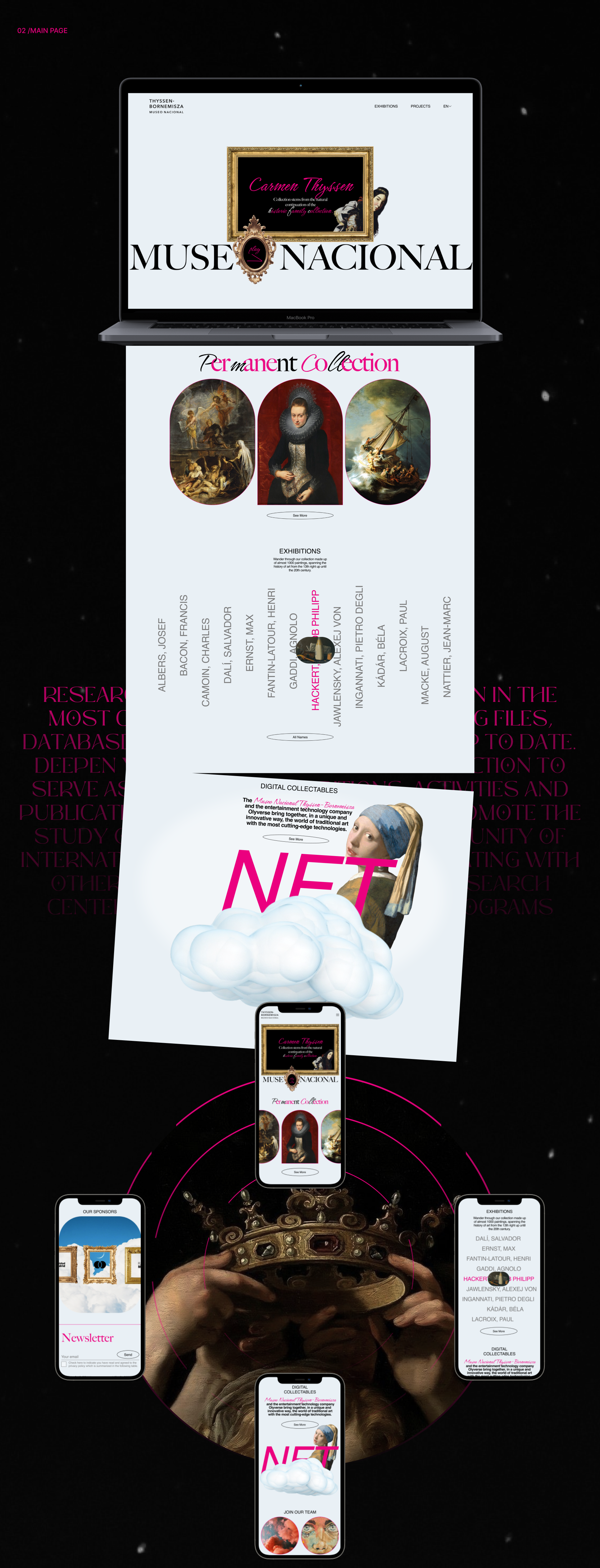 Thyssen - Bornemitsza — Изображение №3 — Интерфейсы, Брендинг на Dprofile