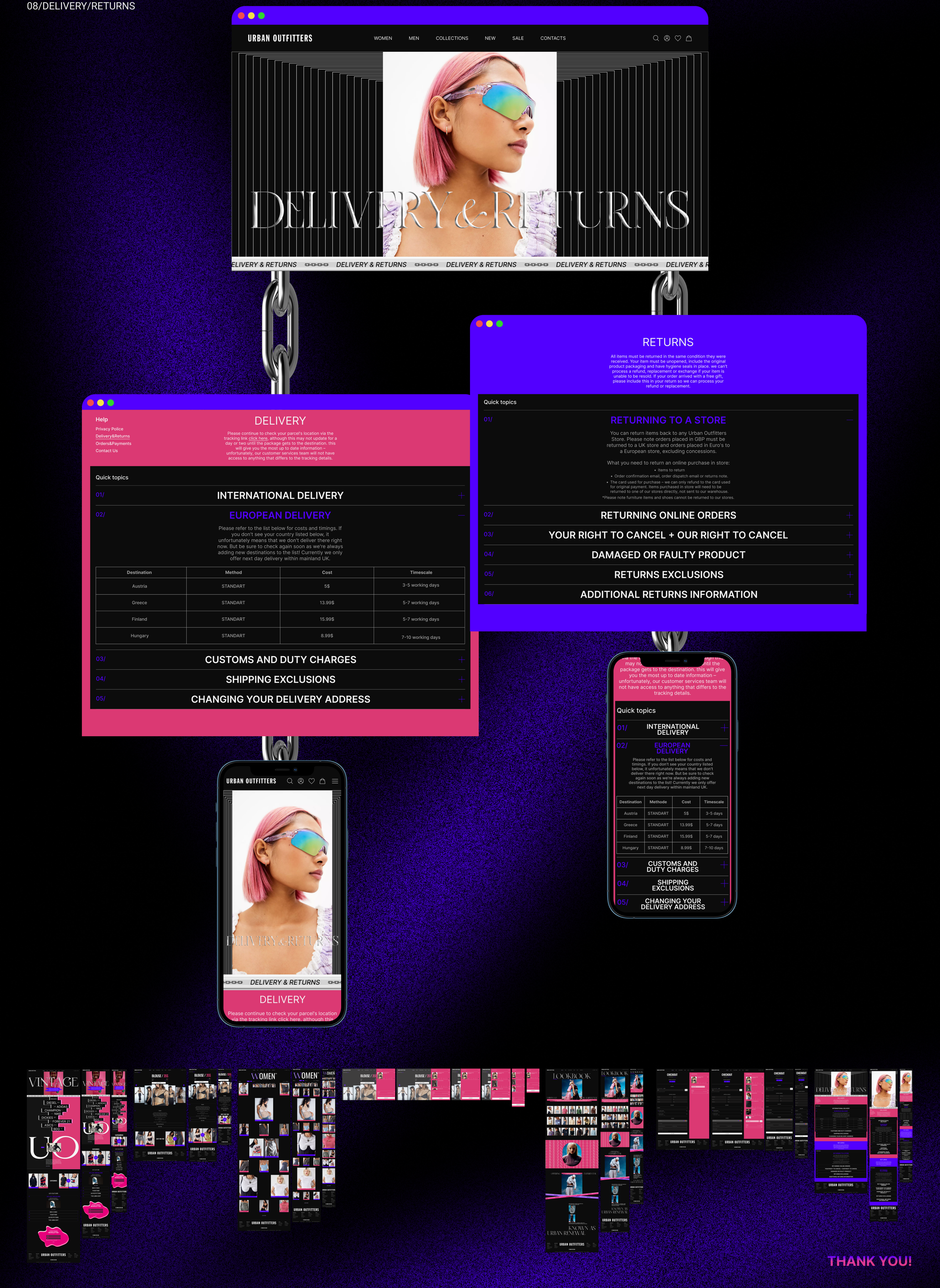 Urban Outfiitters (e-commerce) — Изображение №4 — Интерфейсы, Брендинг на Dprofile