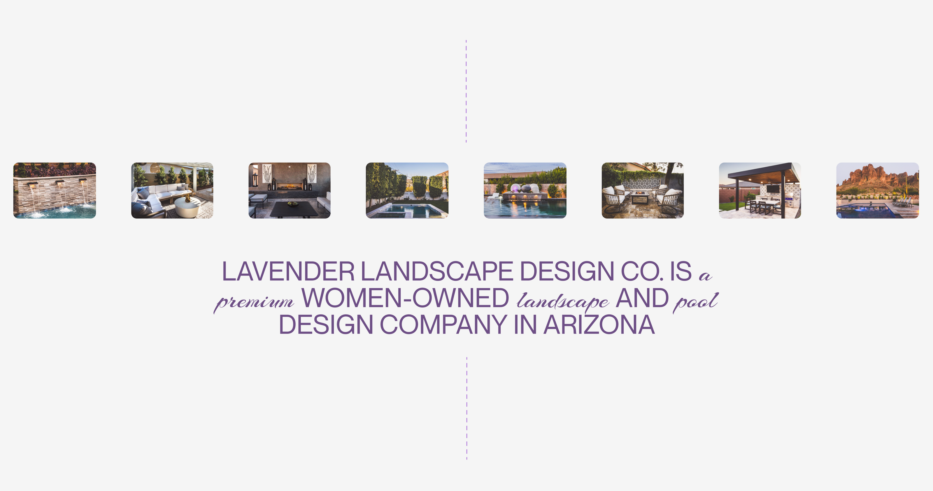 Lavender Landscape design company/landing page — Лендинг — Изображение №2 — Интерфейсы на Dprofile