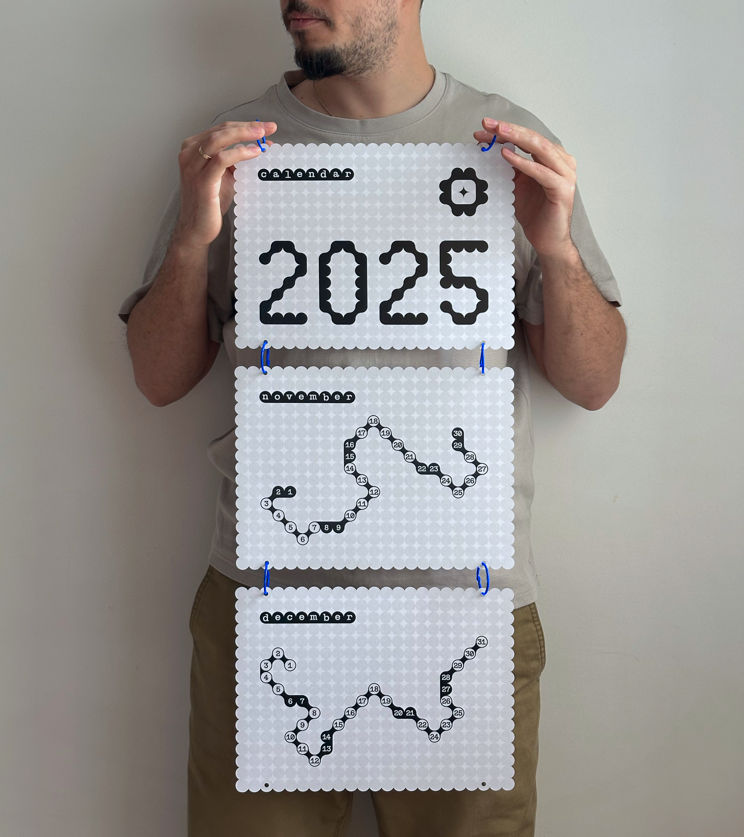CALENDAR 2025 \ WANDERING GAME — Изображение №3 — Брендинг, Графика на Dprofile