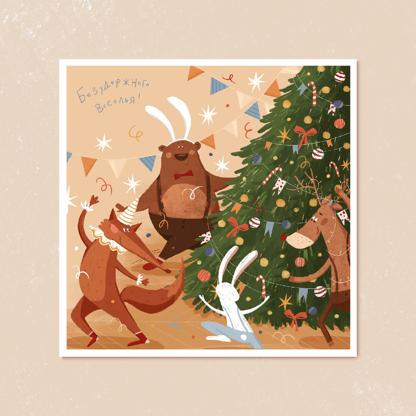 Christmas postcards — Изображение №8 — Иллюстрация на Dprofile