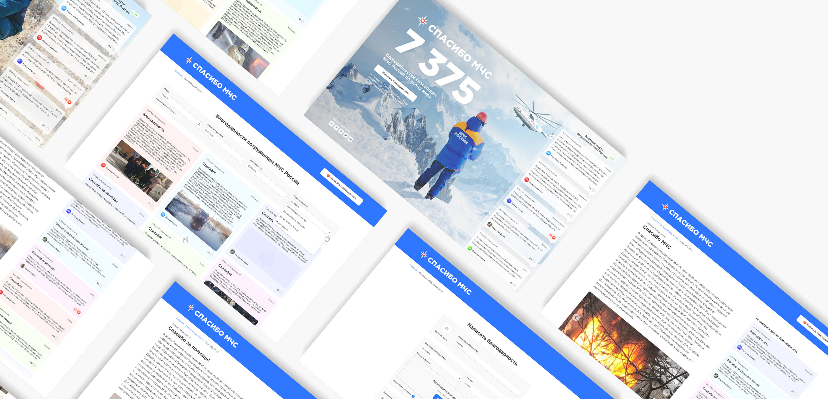 Thank You Rescuers | Web Design — Изображение №5 — Интерфейсы на Dprofile