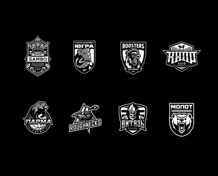 Сборник спортивных логотипов на Dprofile