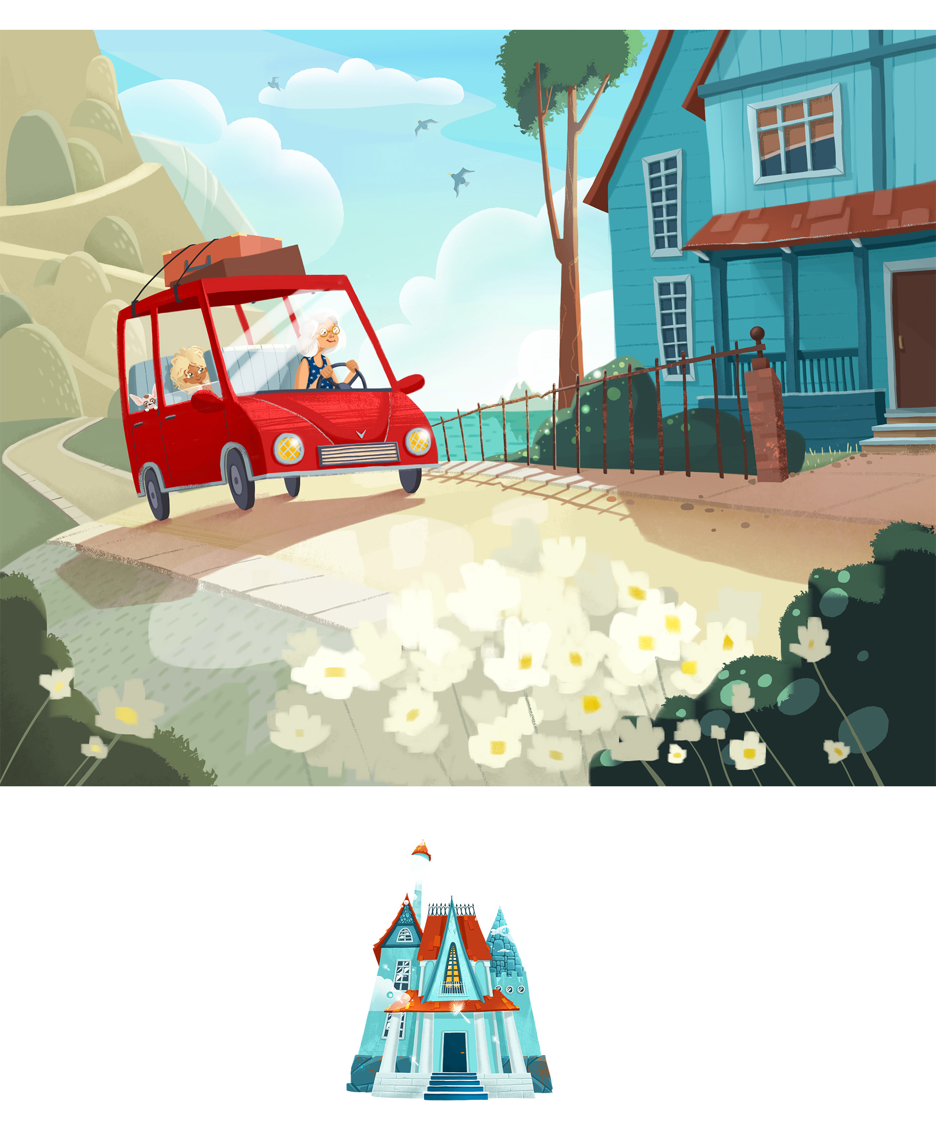 The Adventures of Ceecee and Noki — Изображение №2 — Иллюстрация, Графика на Dprofile
