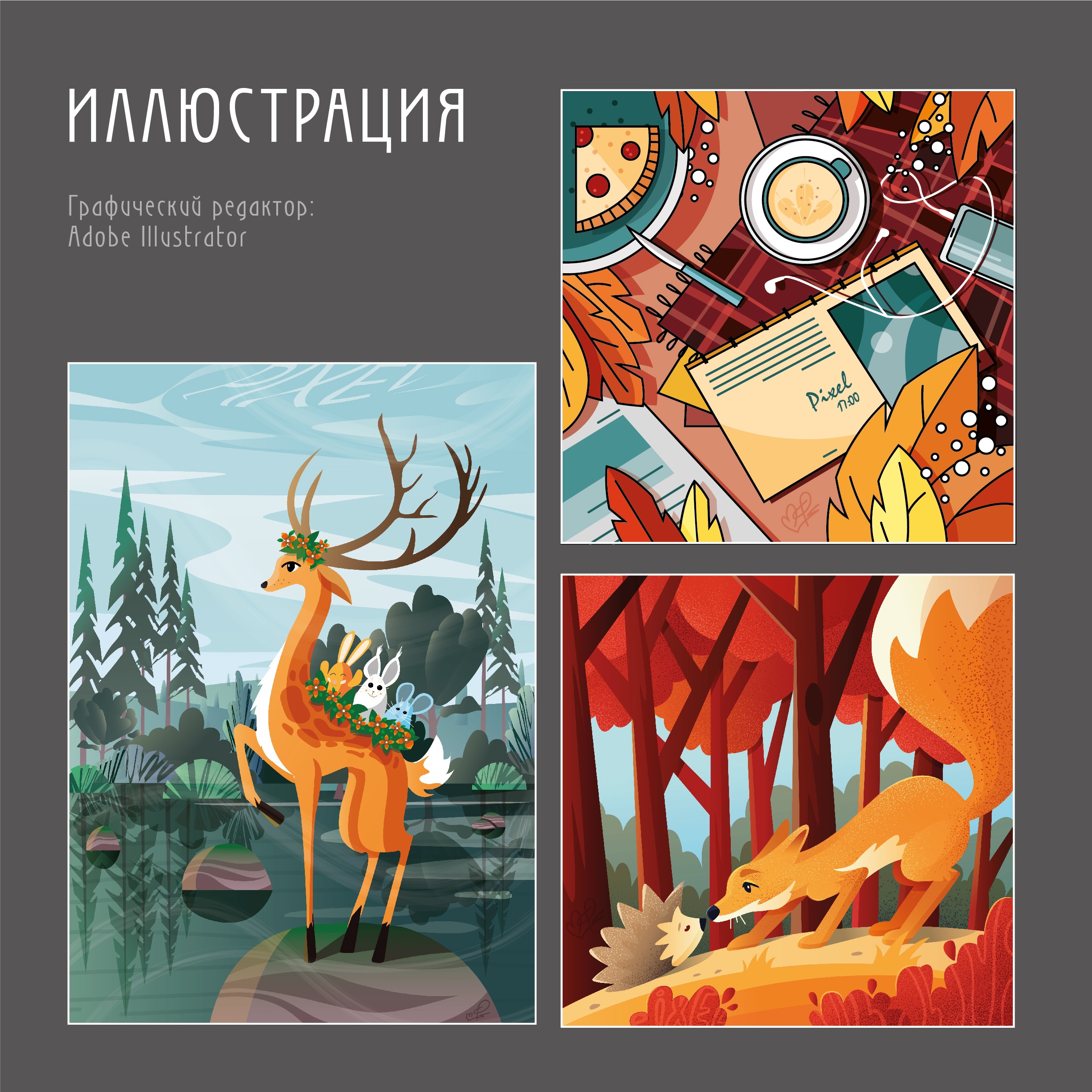 Портфолио графического дизайнера и иллюстратора — Изображение №14 — Иллюстрация, Графика на Dprofile