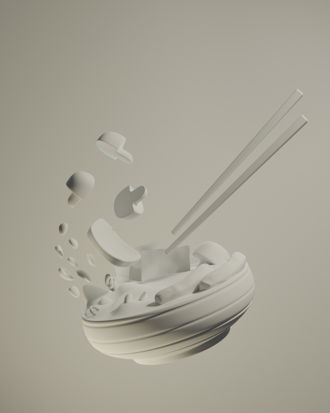 Well because I always eat ramen — Изображение №4 — Иллюстрация, 3D на Dprofile