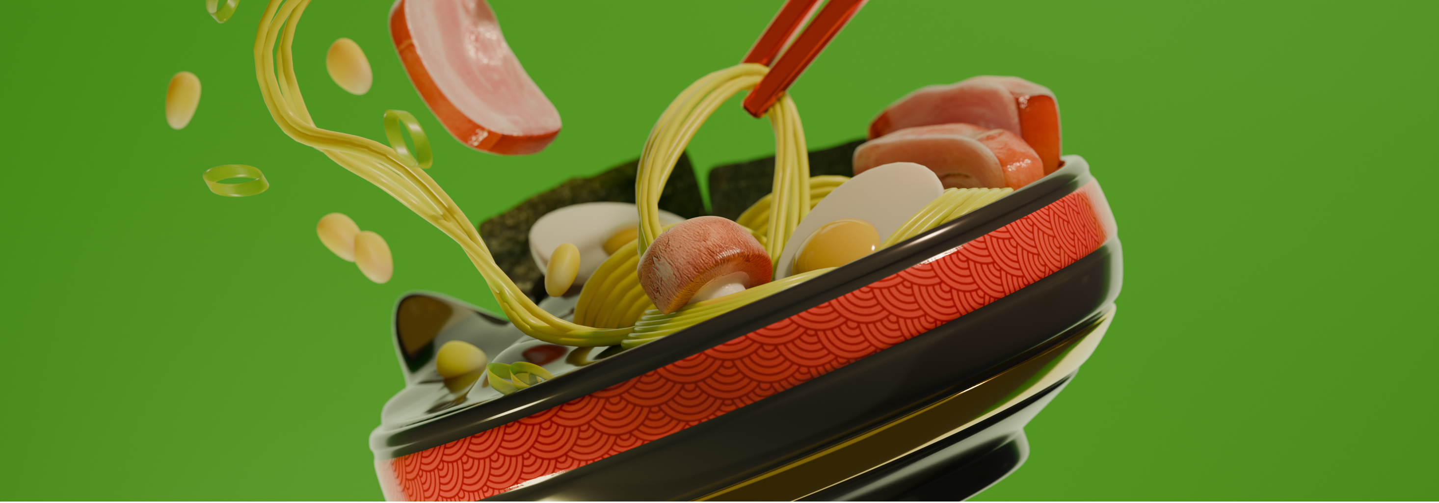 Well because I always eat ramen — Изображение №9 — Иллюстрация, 3D на Dprofile