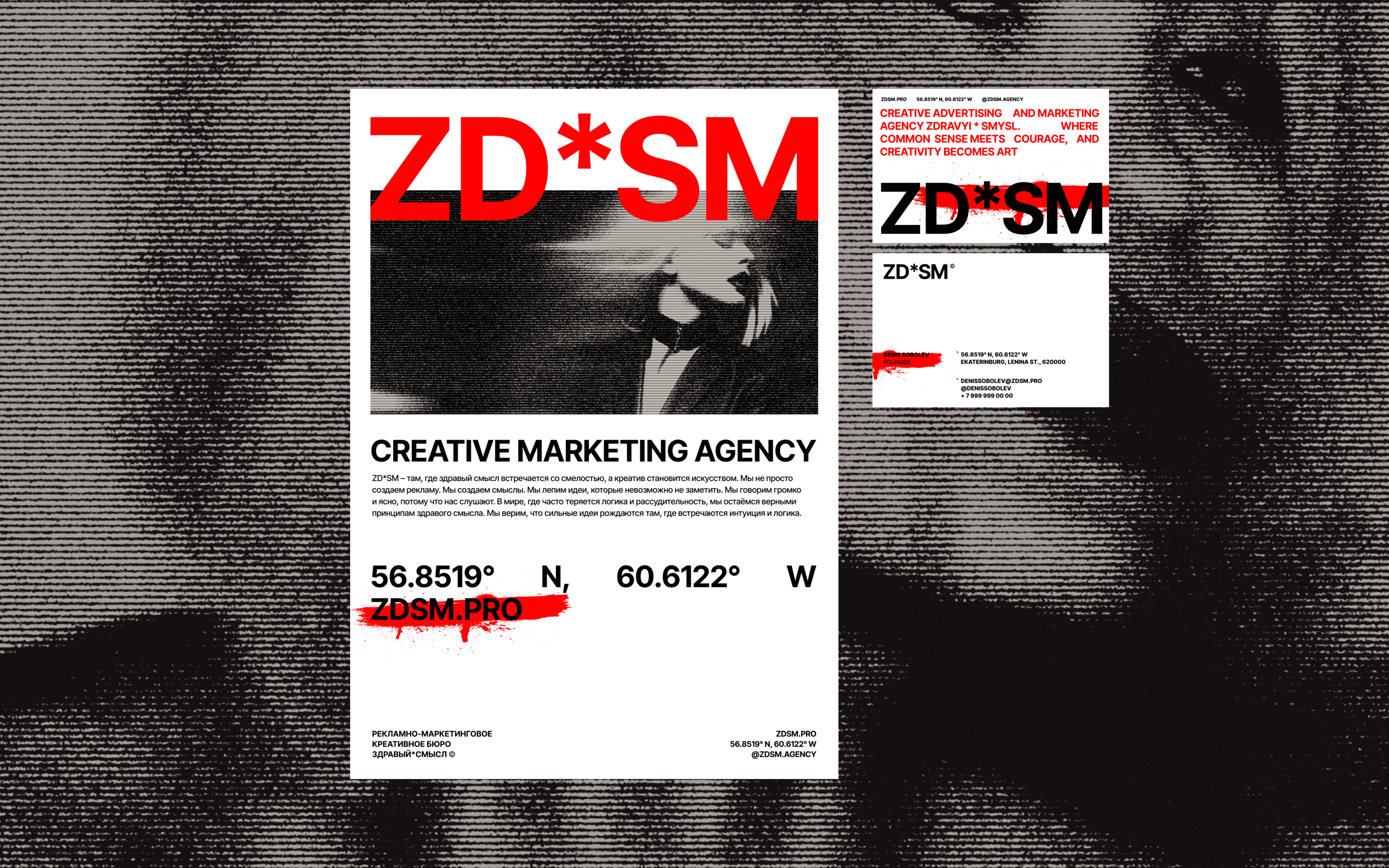 SD*SM/ ZDRAVYI SMYSL© — creative advertising agency — Изображение №5 — Брендинг на Dprofile