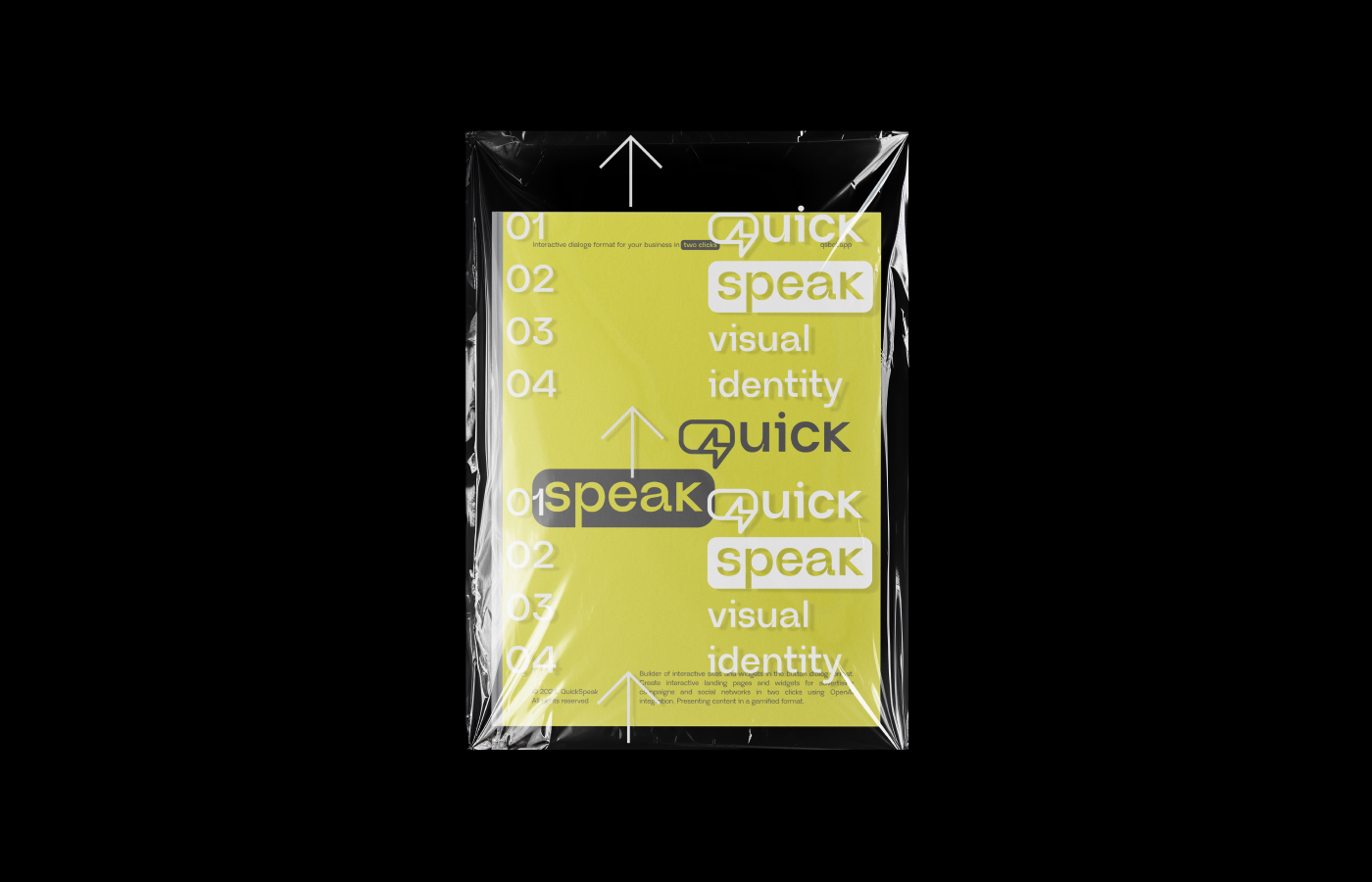 QuickSpeak — builder of interactive sites and widgets — Изображение №20 — Брендинг на Dprofile