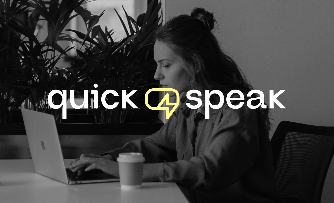 QuickSpeak — builder of interactive sites and widgets — Изображение №2 — Брендинг на Dprofile