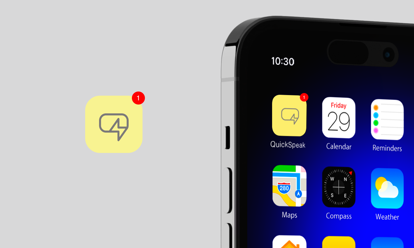 QuickSpeak — builder of interactive sites and widgets — Изображение №4 — Брендинг на Dprofile
