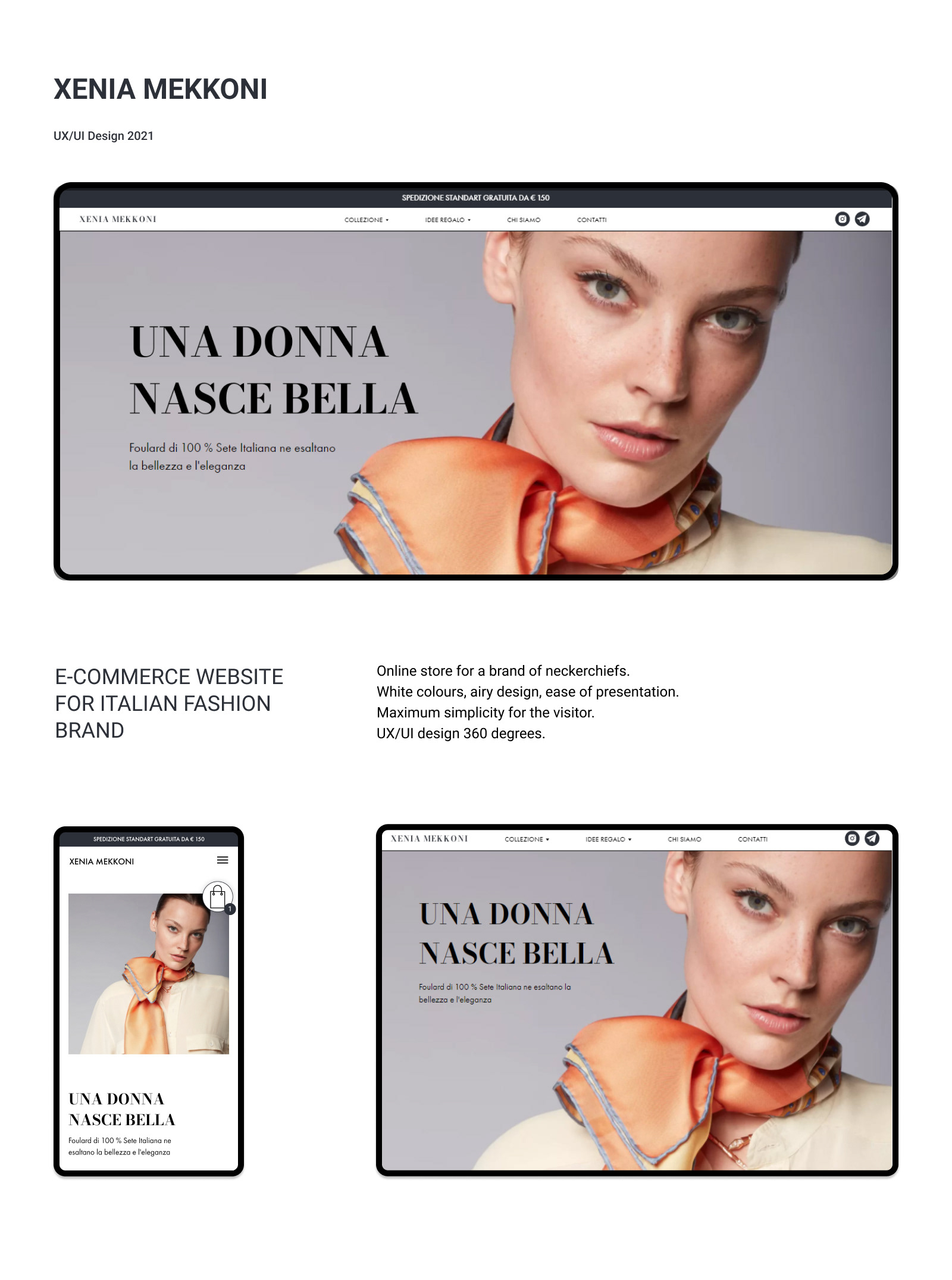 Интернет-магазин для бренда — Изображение №1 — Брендинг, Интерфейсы на Dprofile