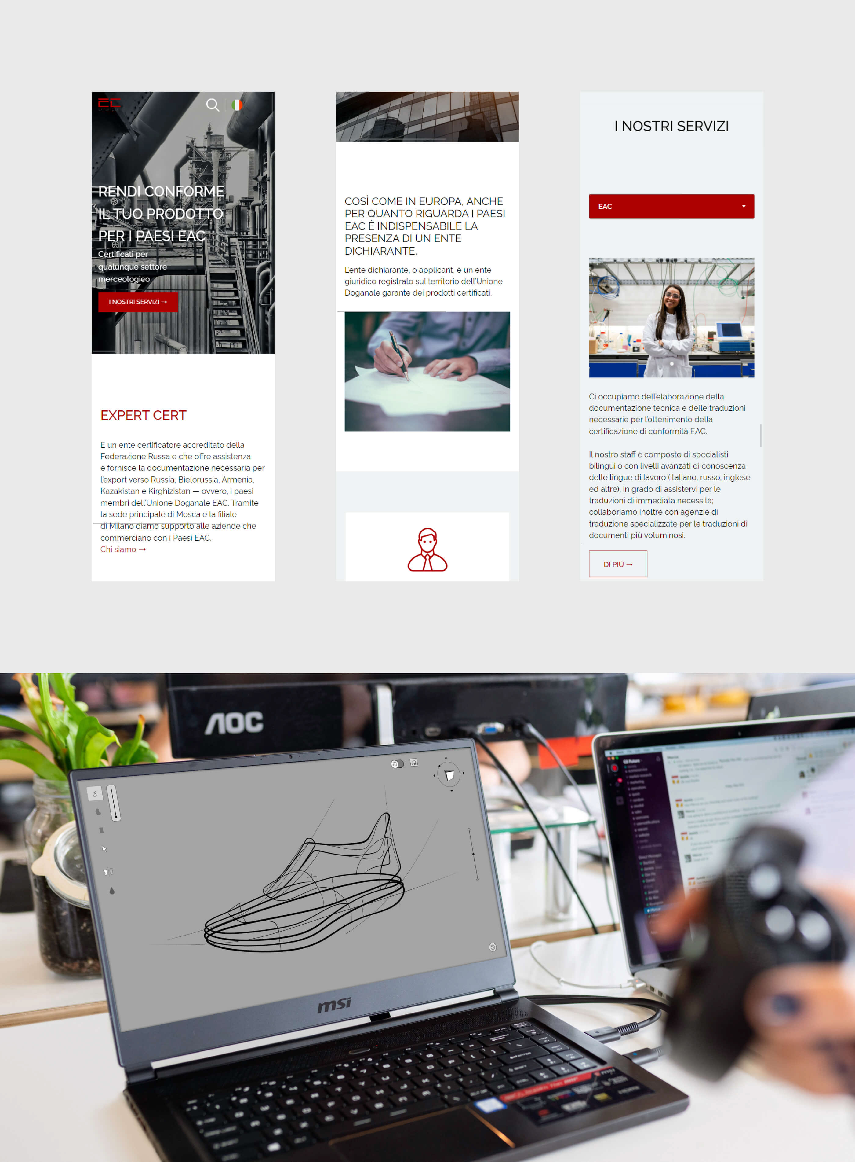 Корпоративный веб-сайт — Изображение №6 — Брендинг, Интерфейсы на Dprofile