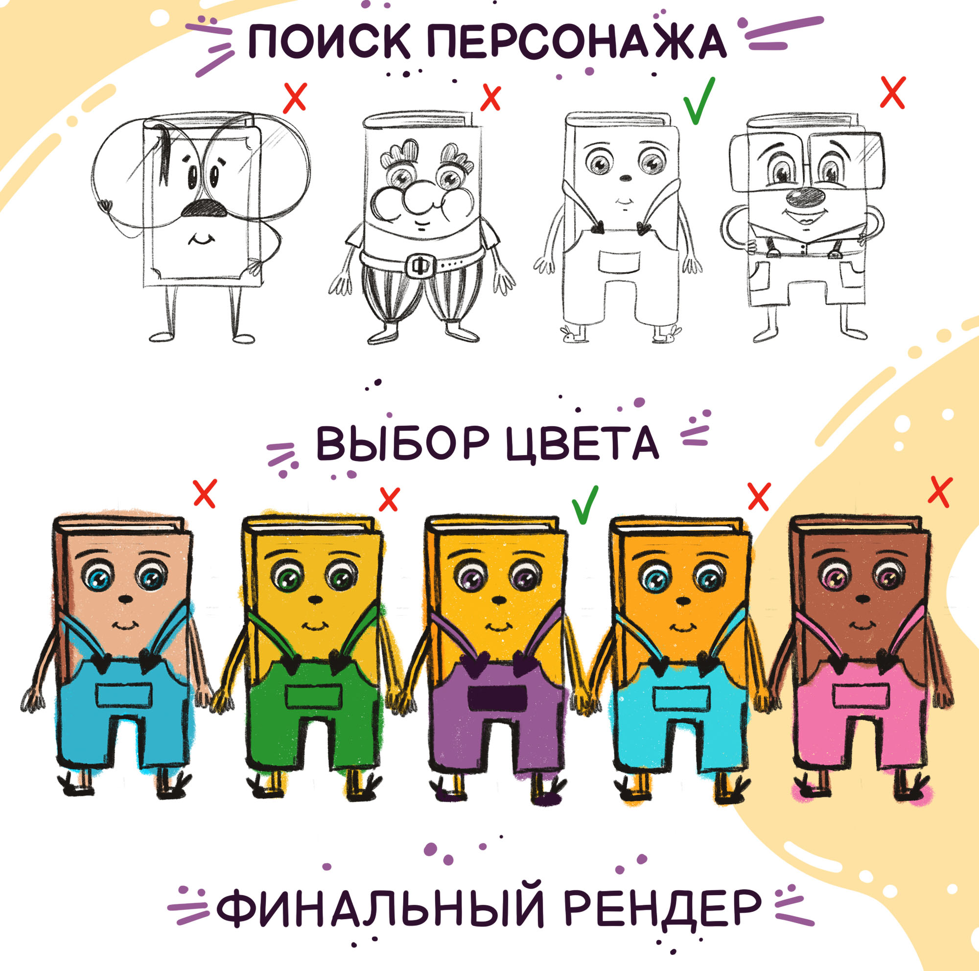 Стикерпак для книголюбов — Изображение №2 — Иллюстрация на Dprofile