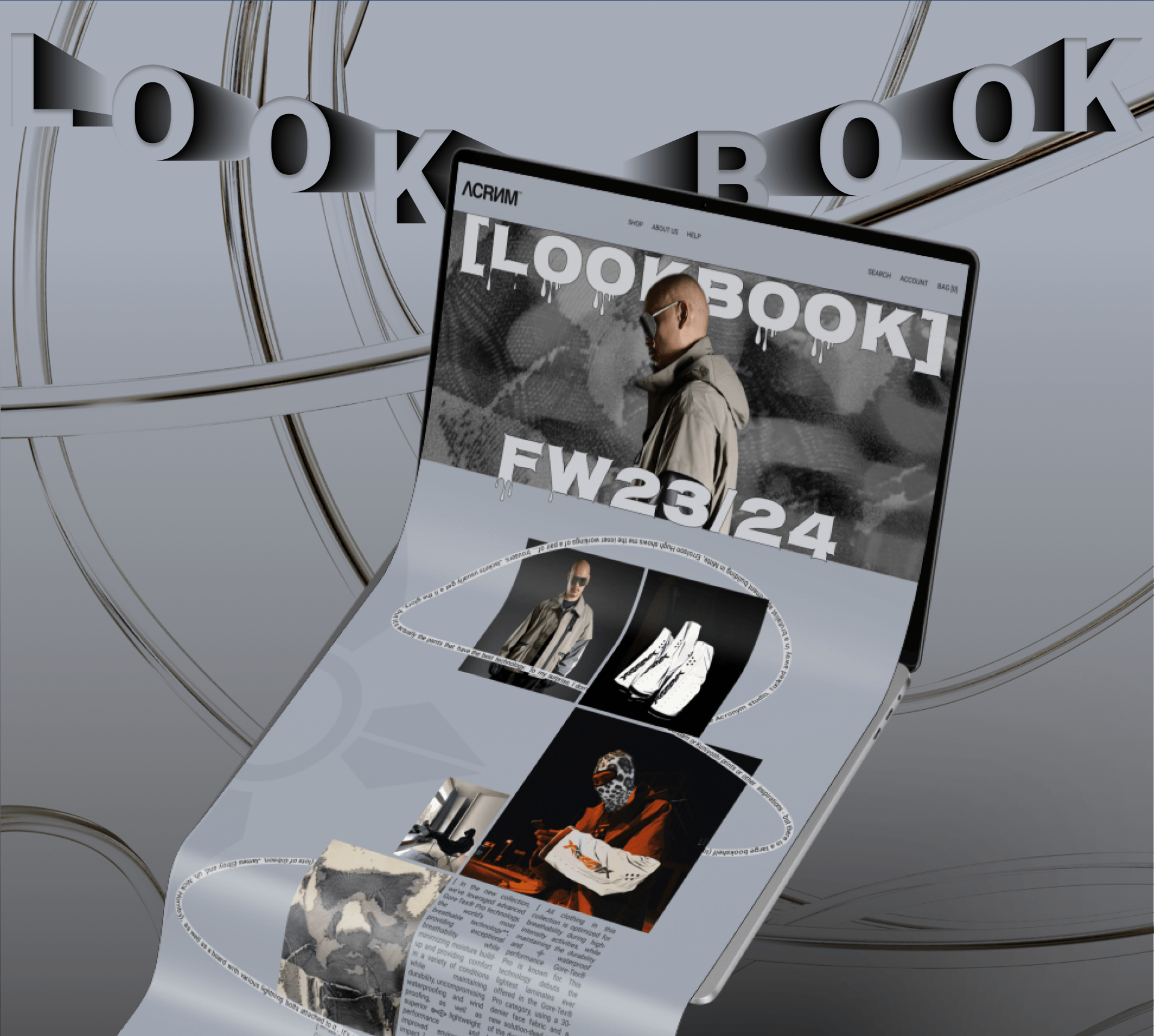 [ACRNM] / E-commerce website — Изображение №8 — Интерфейсы, Графика на Dprofile