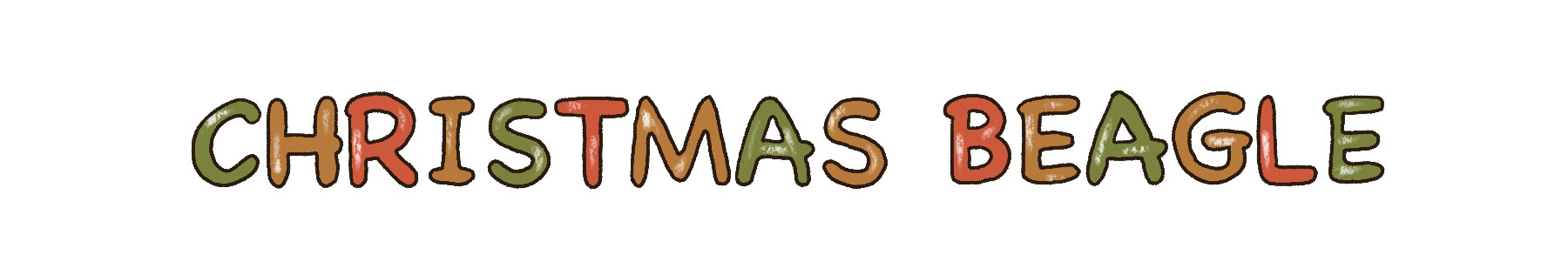 Новогодний бигль 🎄🐶 — Изображение №1 — Иллюстрация на Dprofile
