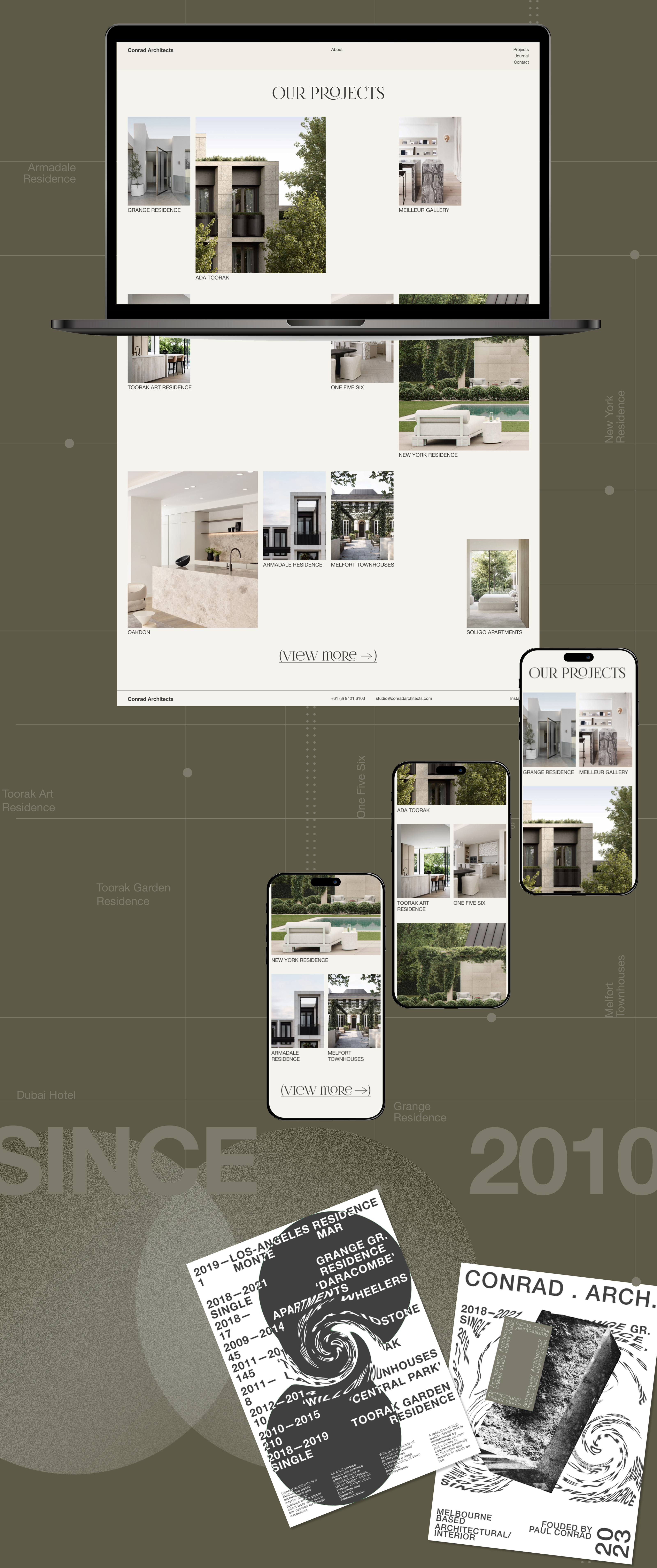 Conrad Architects | corporate redesign — Изображение №3 — Интерфейсы, Брендинг на Dprofile