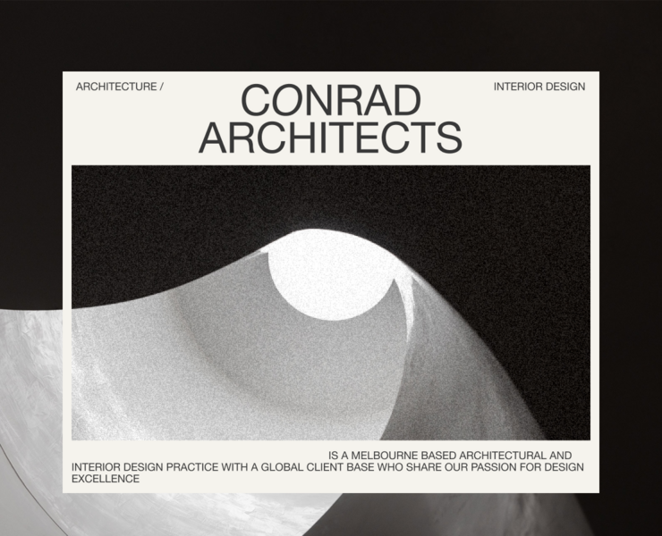 Conrad Architects | corporate redesign — Интерфейсы, Брендинг на Dprofile