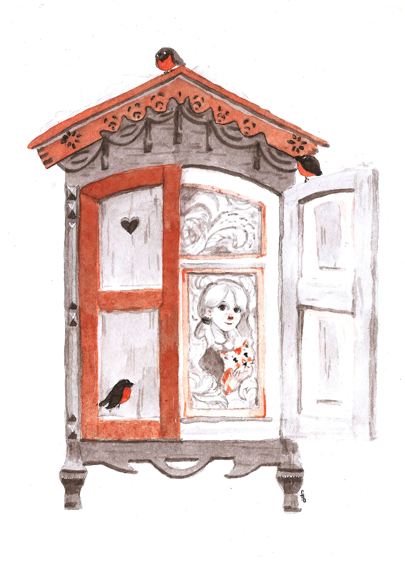 Inktober Серия с ведьмочками — Изображение №19 — Иллюстрация на Dprofile
