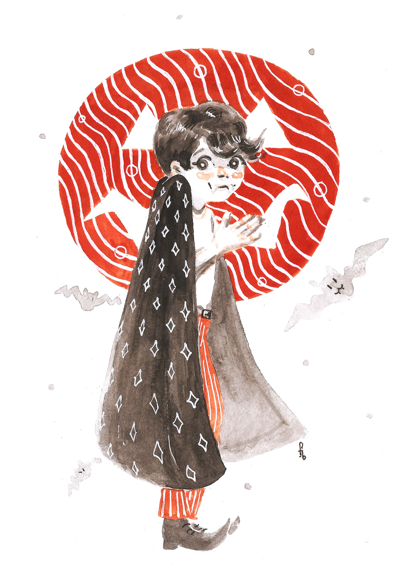 Inktober Серия с ведьмочками — Изображение №16 — Иллюстрация на Dprofile