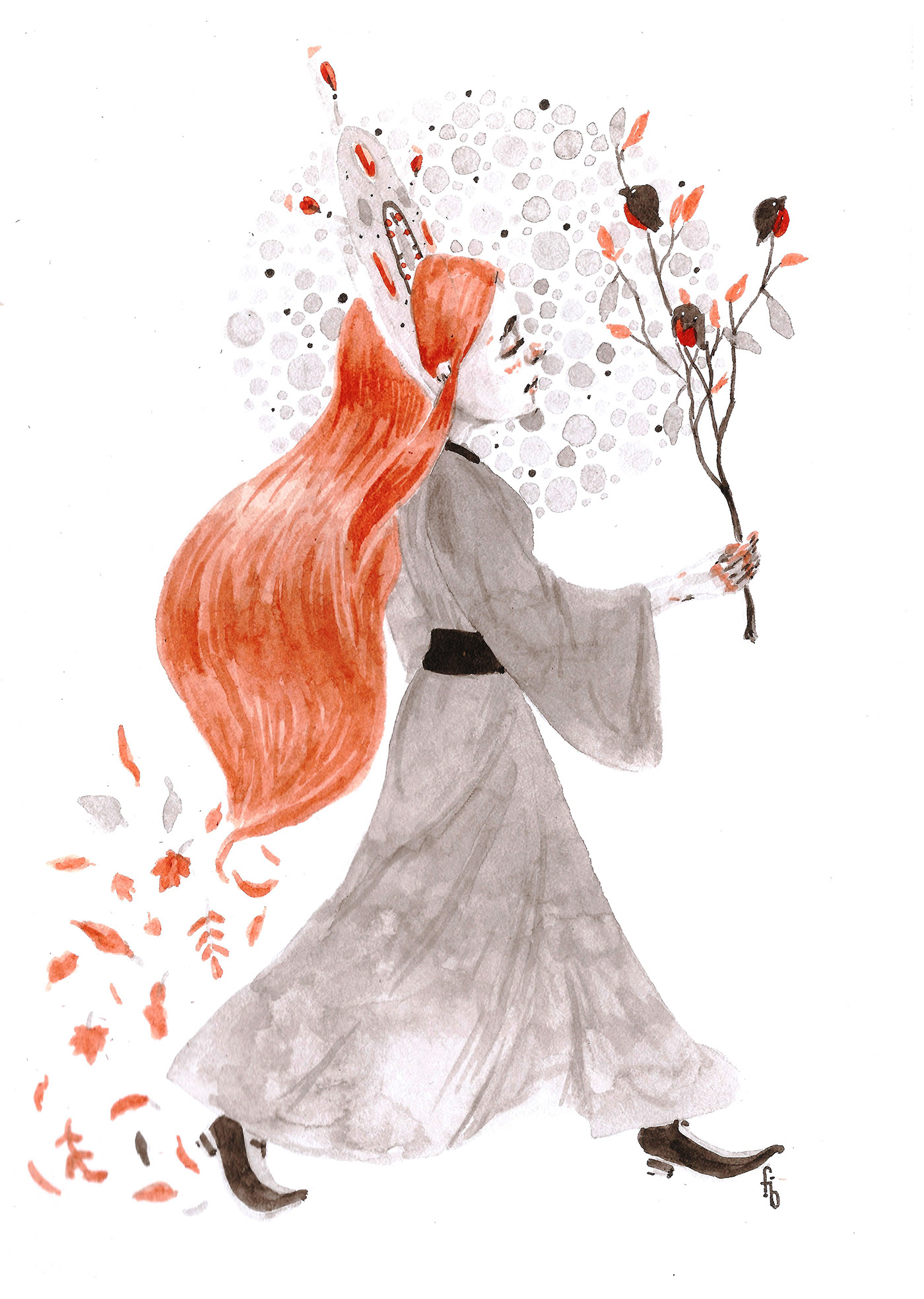 Inktober Серия с ведьмочками — Изображение №14 — Иллюстрация на Dprofile