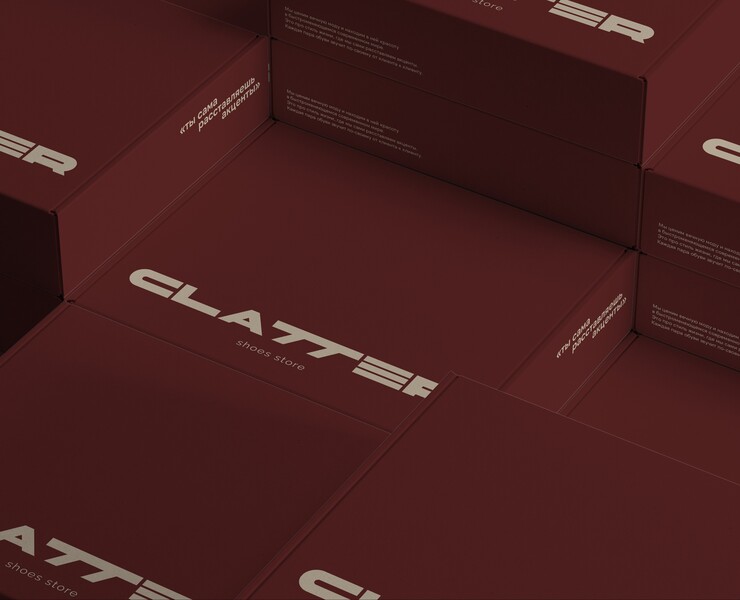 CLATTER SHOES STORE | brand identity — Брендинг на Dprofile