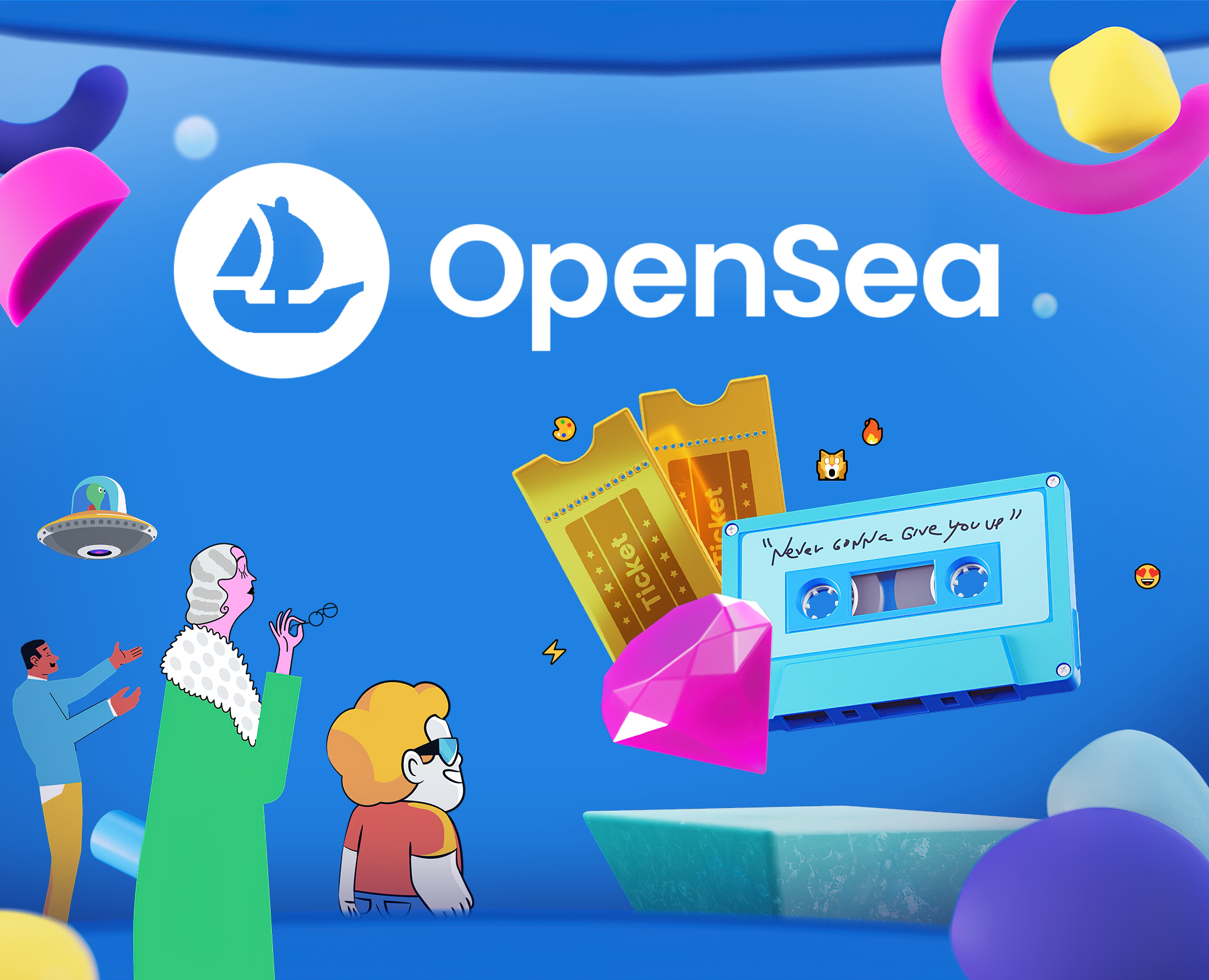 OpenSea — 3D, Анимация на Dprofile