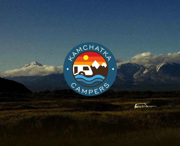 KAMCHATKA CAMPERS — Брендинг, Графика на Dprofile