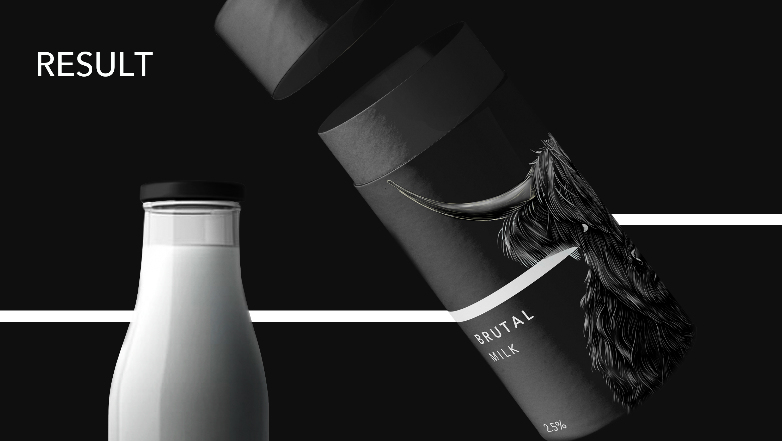 Brutal Milk — Изображение №7 — Брендинг, 3D на Dprofile