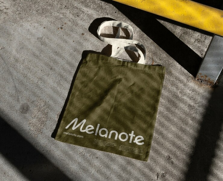 Melanote. Brand Identity — Брендинг, Графика на Dprofile