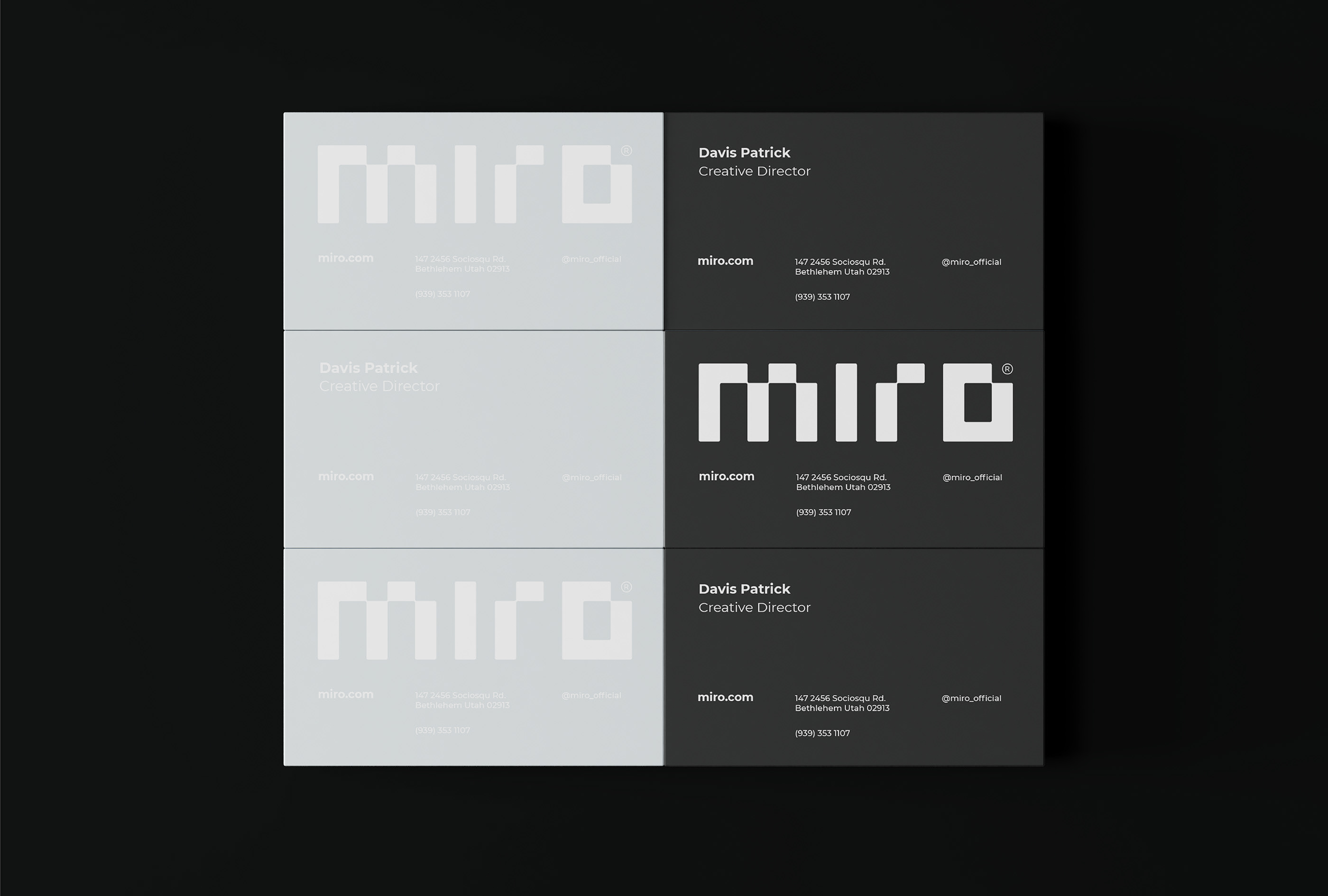 Miro — Изображение №13 — Брендинг, Графика, Маркетинг на Dprofile