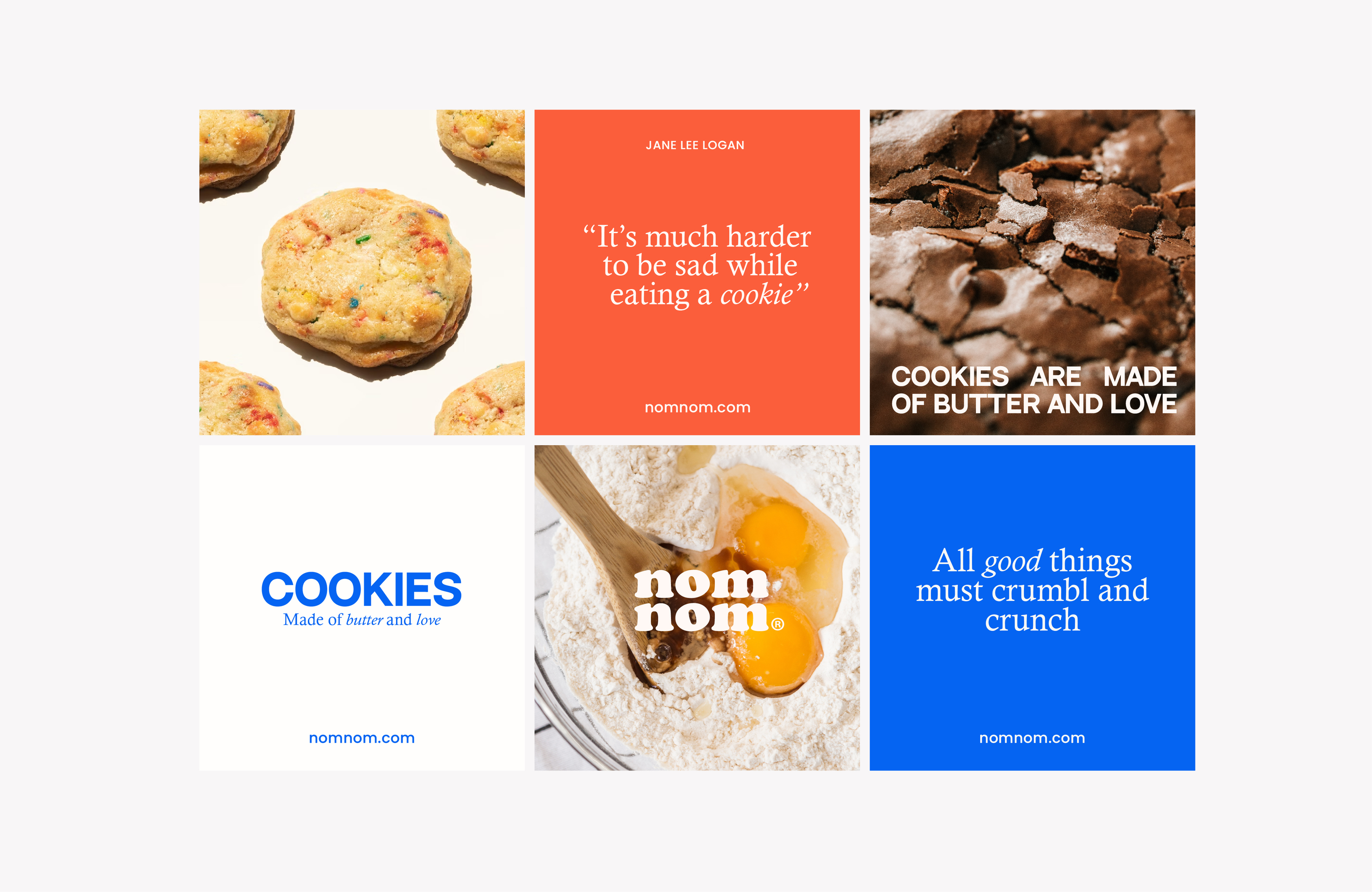Nom nom. Dessert shop — Изображение №5 — Брендинг на Dprofile