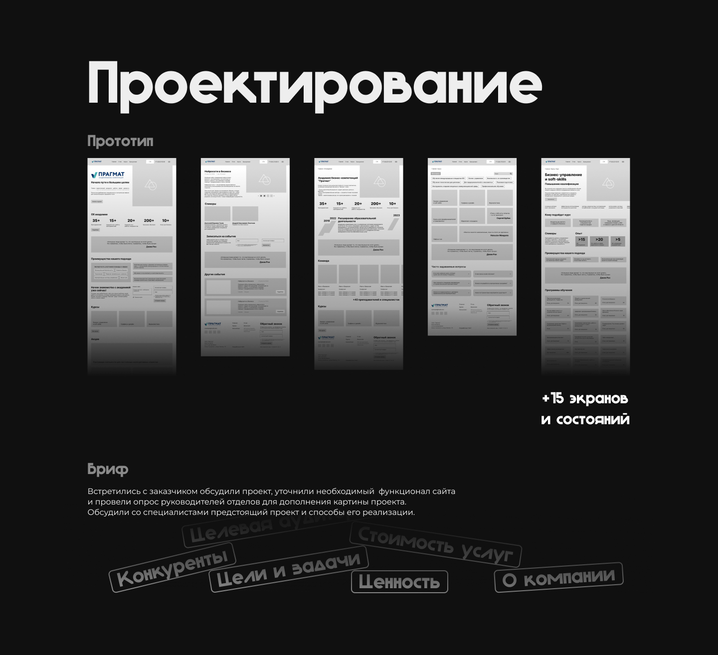 Сайт для академии Прагмат — Изображение №2 — Интерфейсы на Dprofile