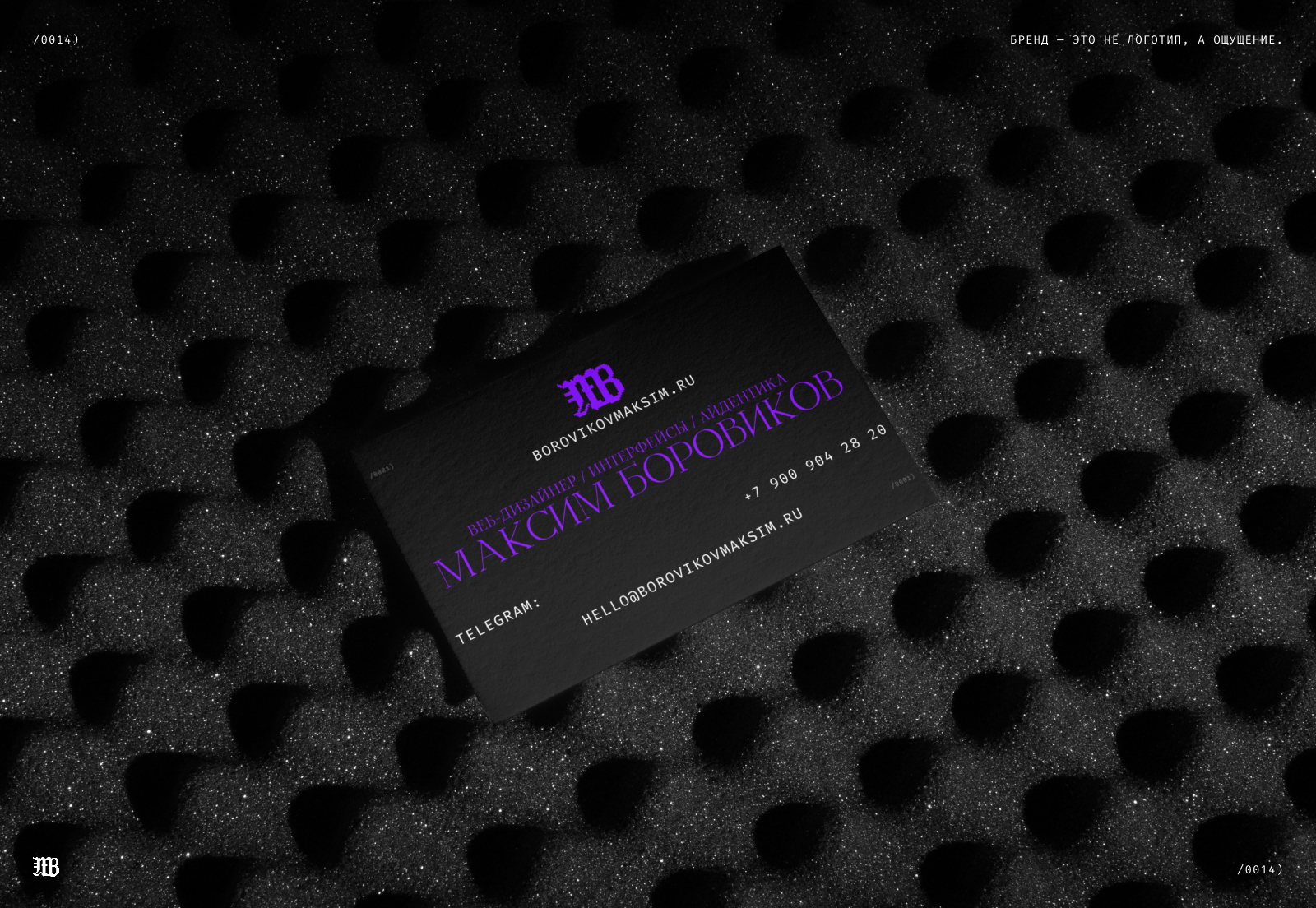 Личный бренд и сайт Maksim Borovikov — Изображение №15 — Интерфейсы, Брендинг на Dprofile