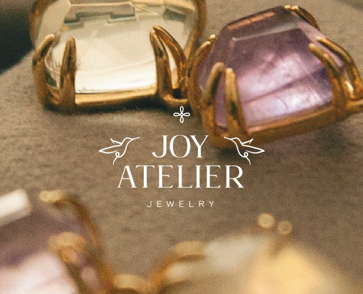 Joy atelier | Дизайн логотипа для ювелирного бренда — Брендинг на Dprofile
