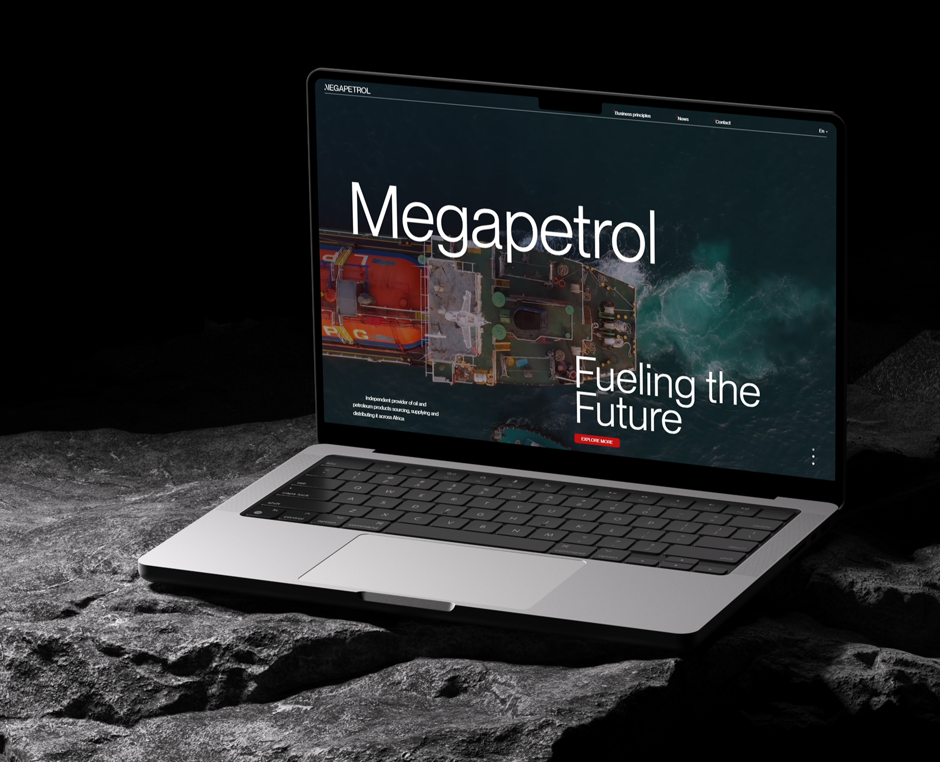 Megapetrol — Интерфейсы, Брендинг на Dprofile
