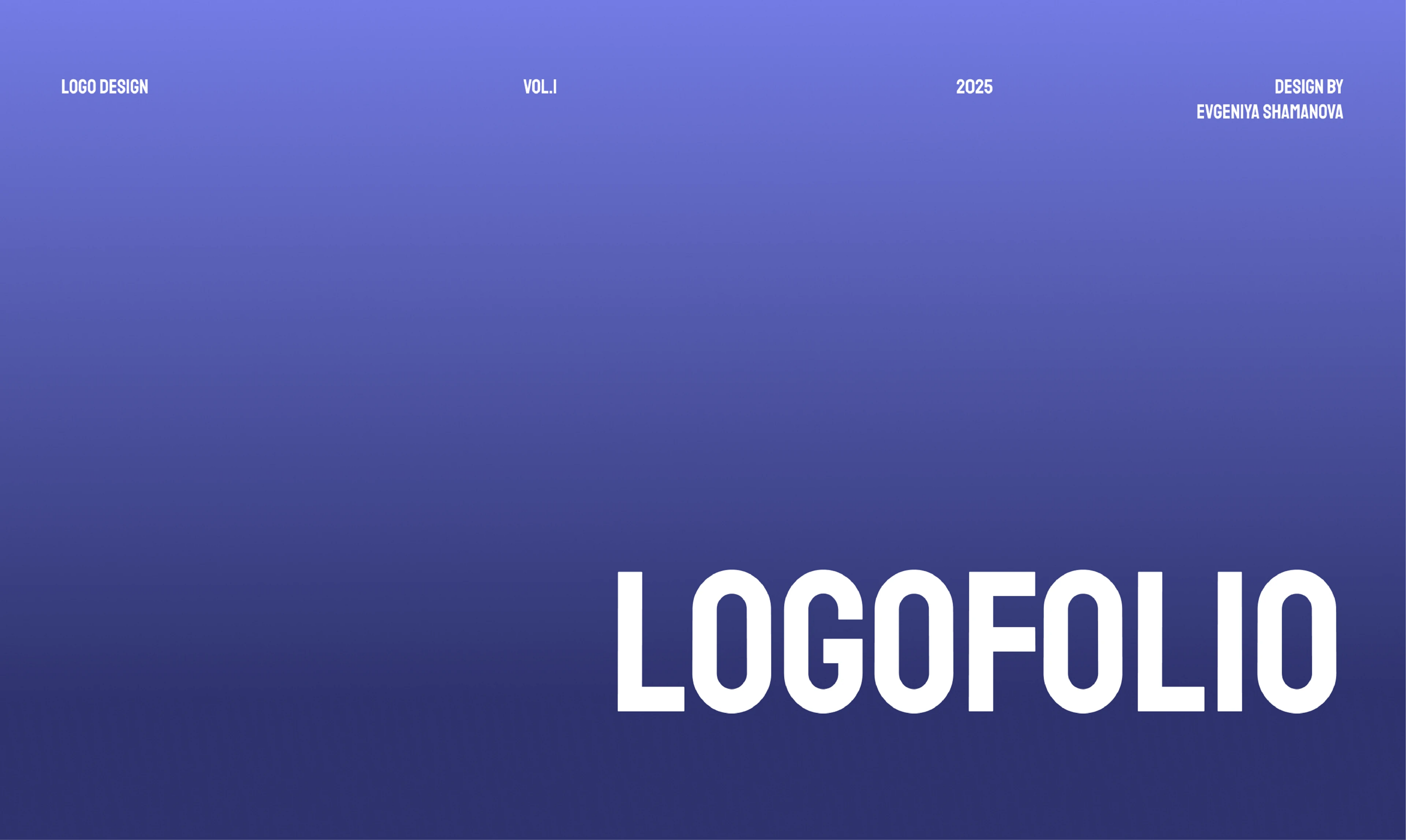 ЛОГОФОЛИО 2025 | LOGOFOLIO VOL.1 — Изображение №1 — Брендинг на Dprofile