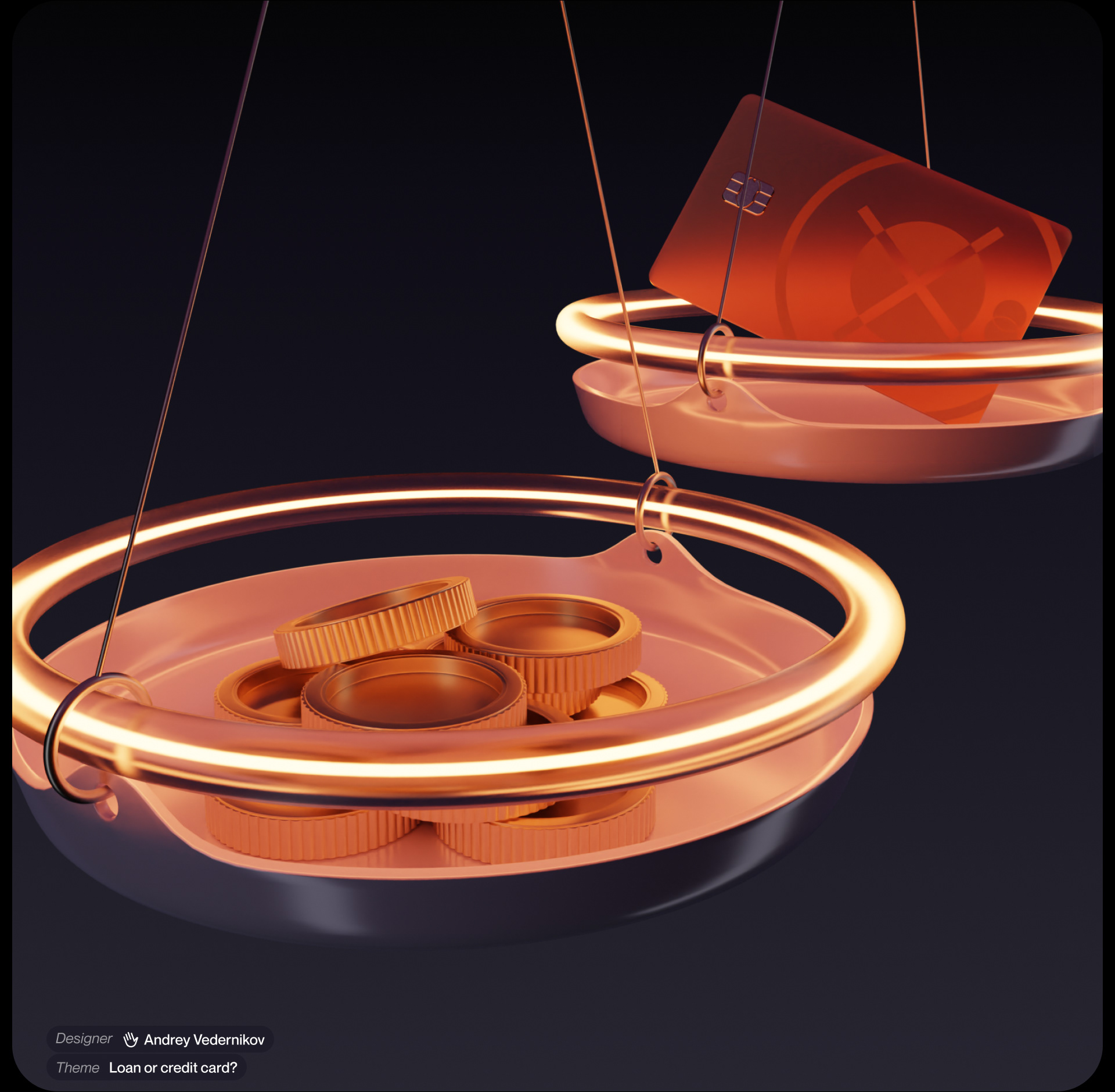 3D-графика для социальных сетей банка — Изображение №4 — 3D, Маркетинг на Dprofile