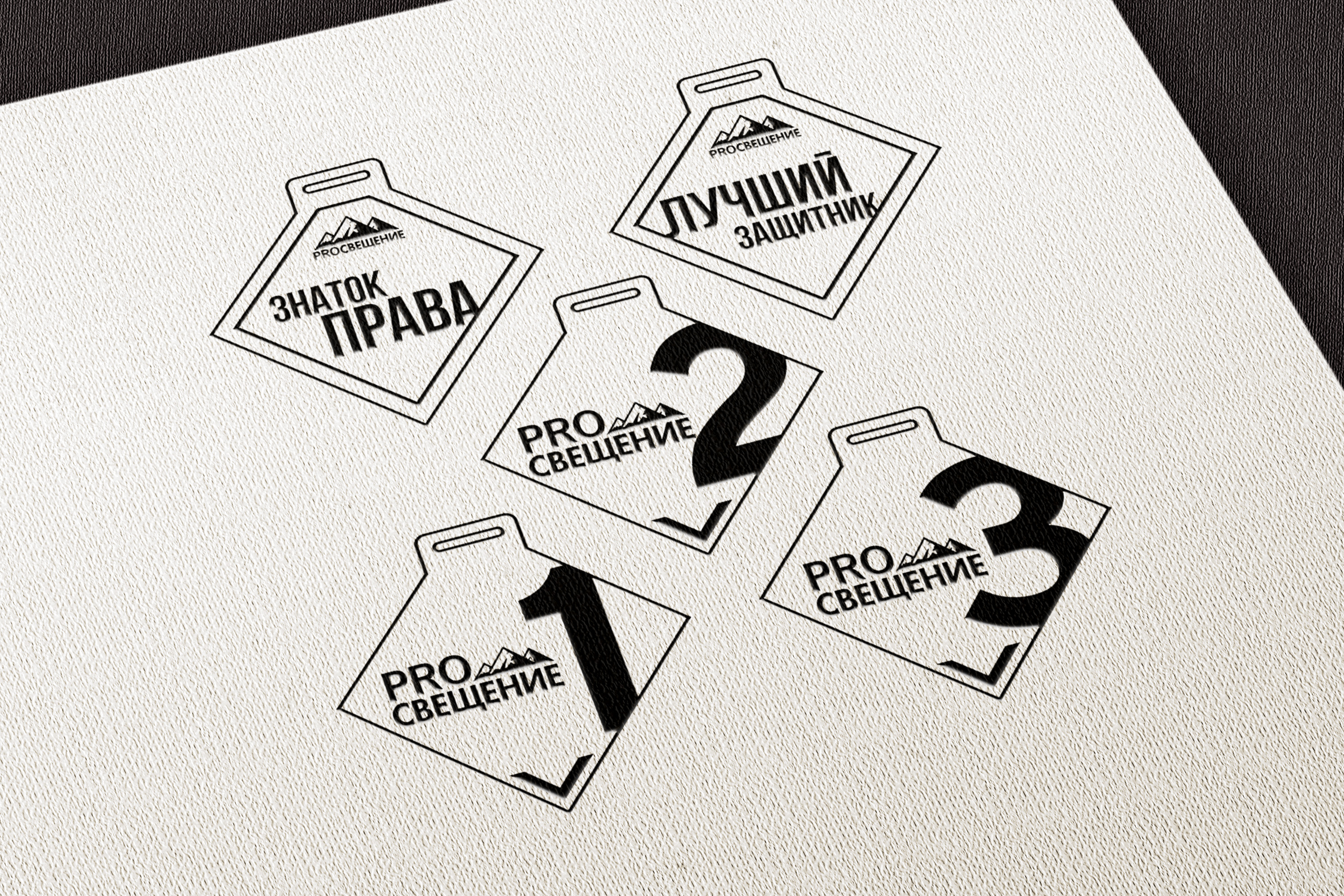 Медали "PROсвещение" — Изображение №1 — Графика на Dprofile