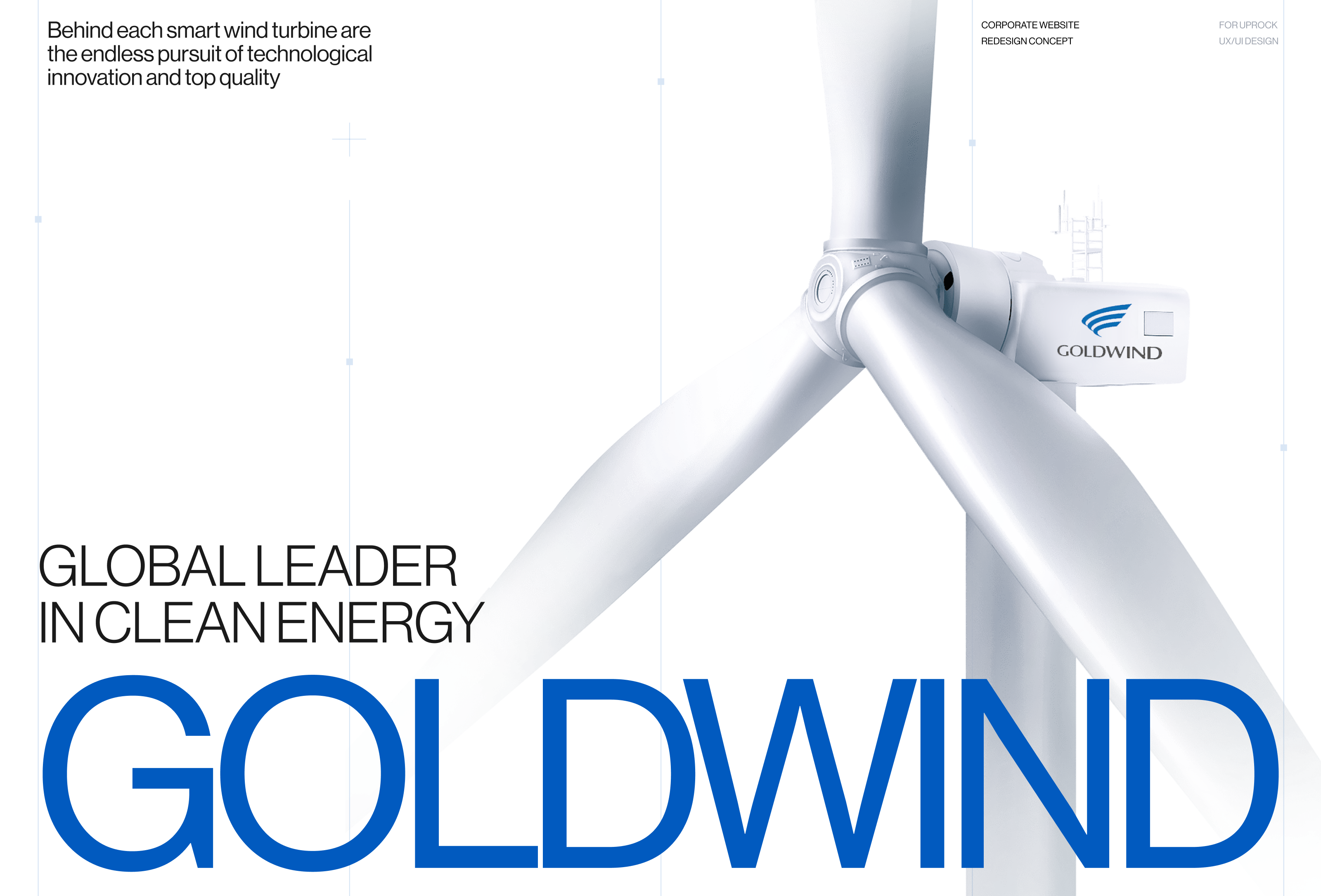 GOLDWIND | Website redesign — Изображение №1 — Интерфейсы, Брендинг на Dprofile