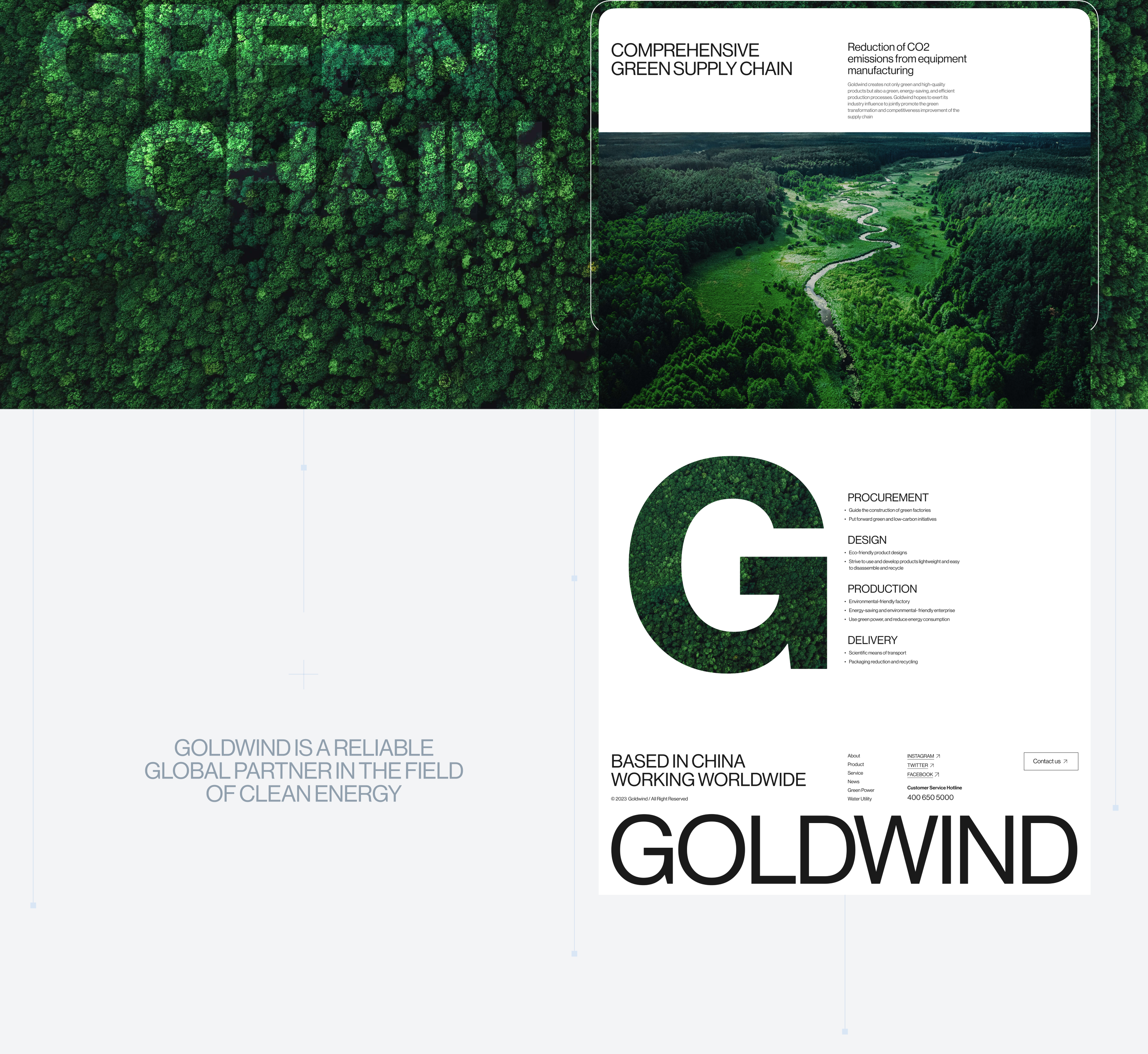 GOLDWIND | Website redesign — Изображение №13 — Интерфейсы, Брендинг на Dprofile